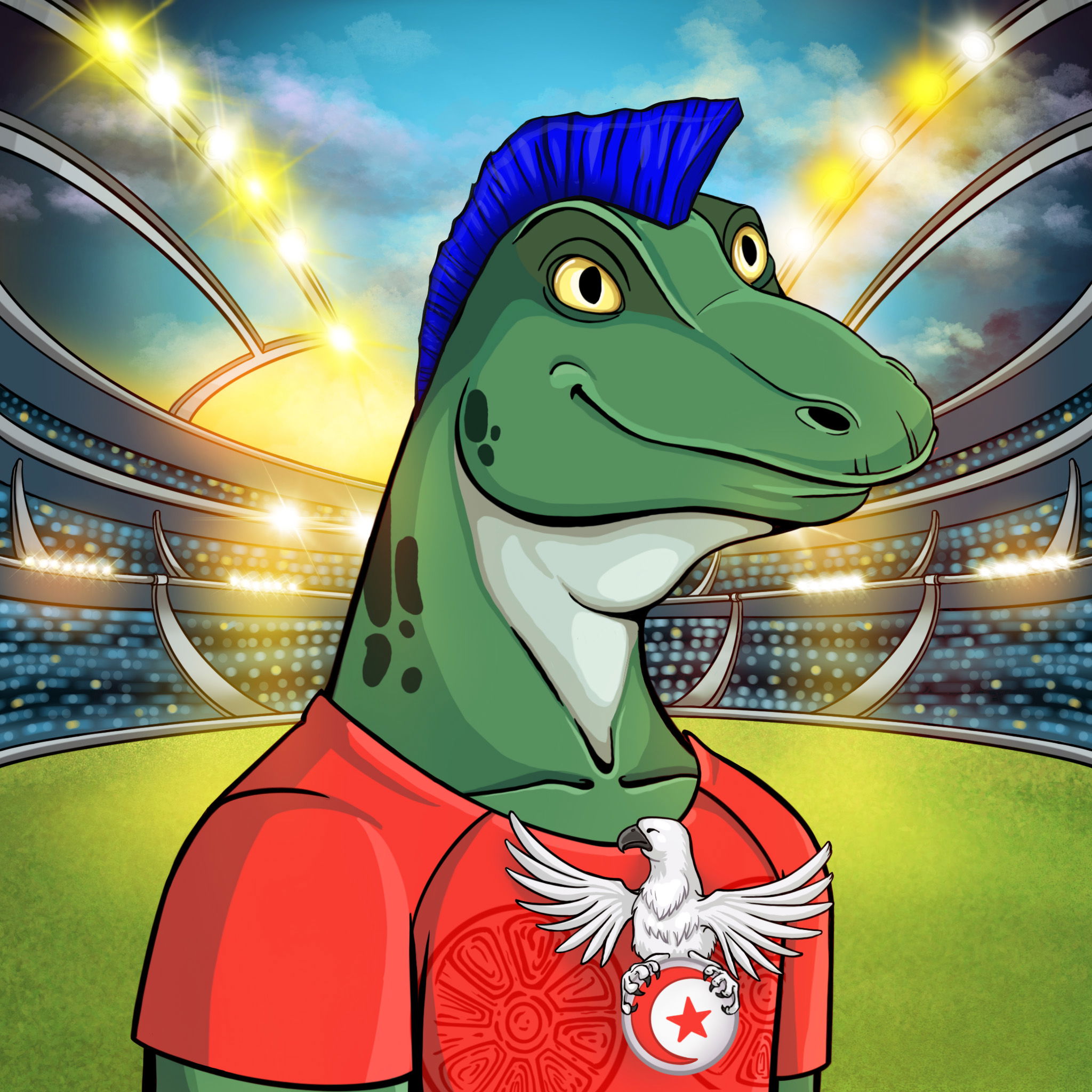 World Cup Goanna 1508 NFT on Algorand