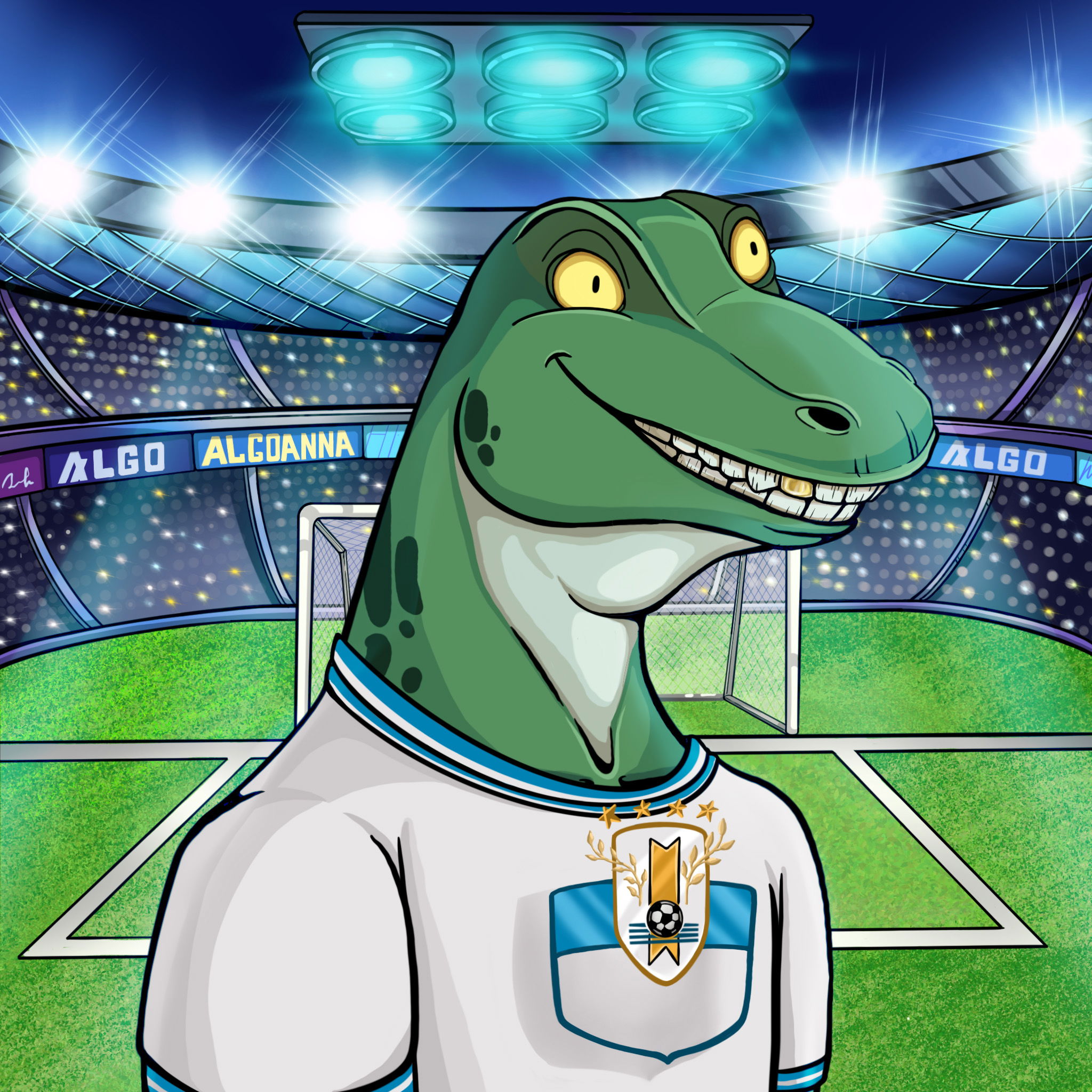 World Cup Goanna 1517 NFT on Algorand