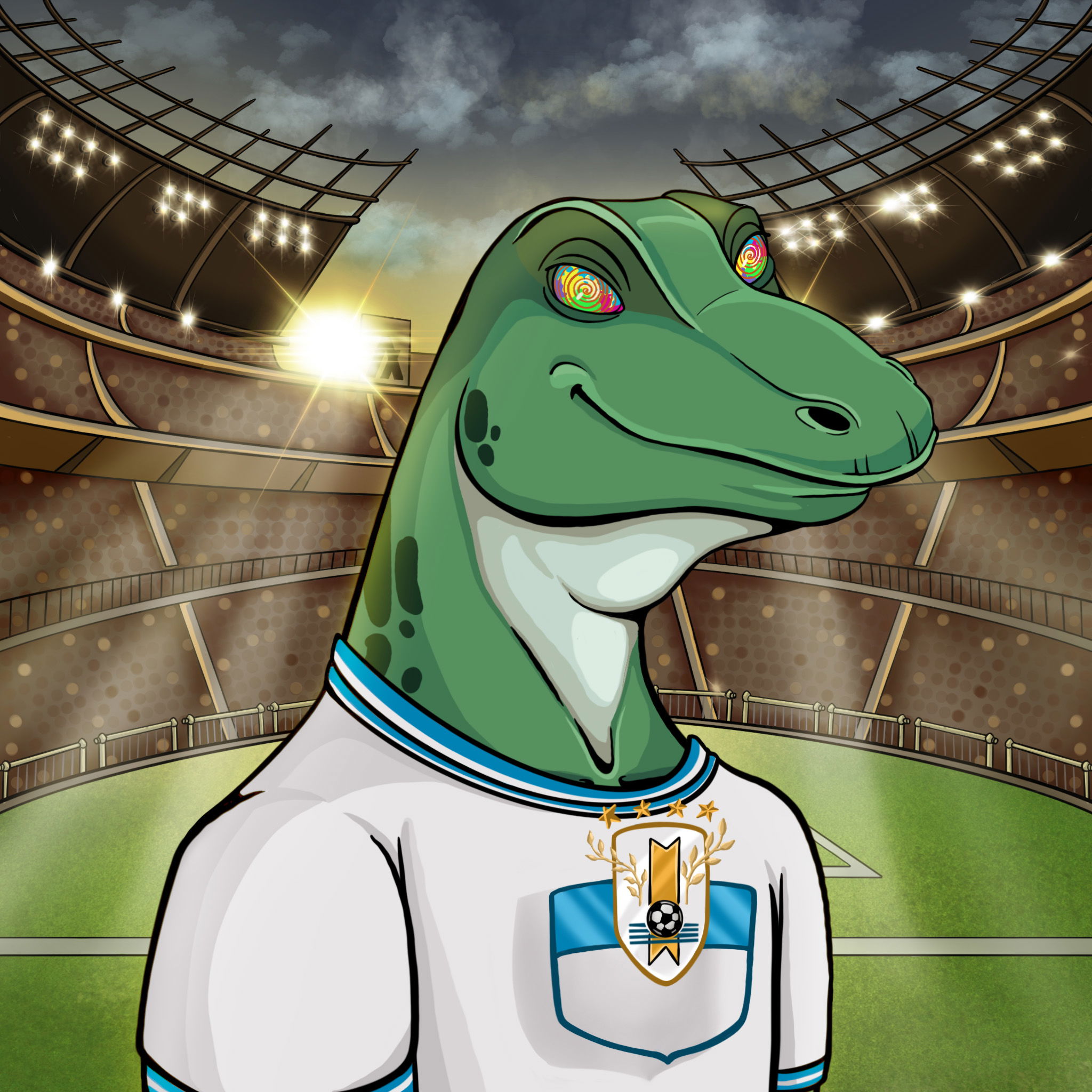 World Cup Goanna 1527 NFT on Algorand