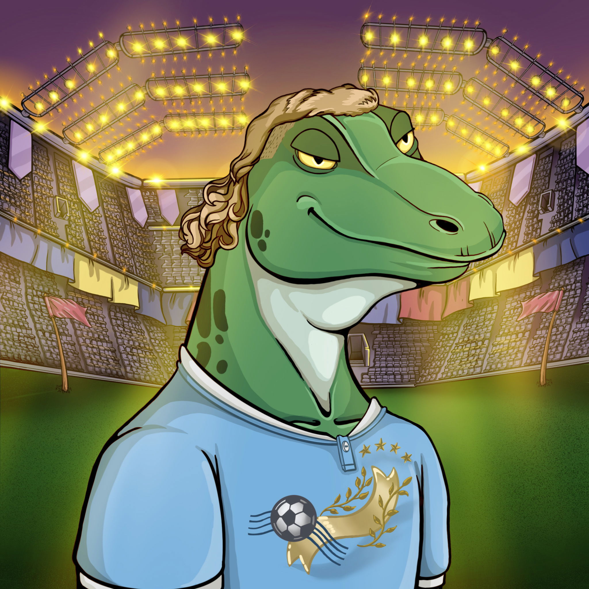 World Cup Goanna 1537 NFT on Algorand