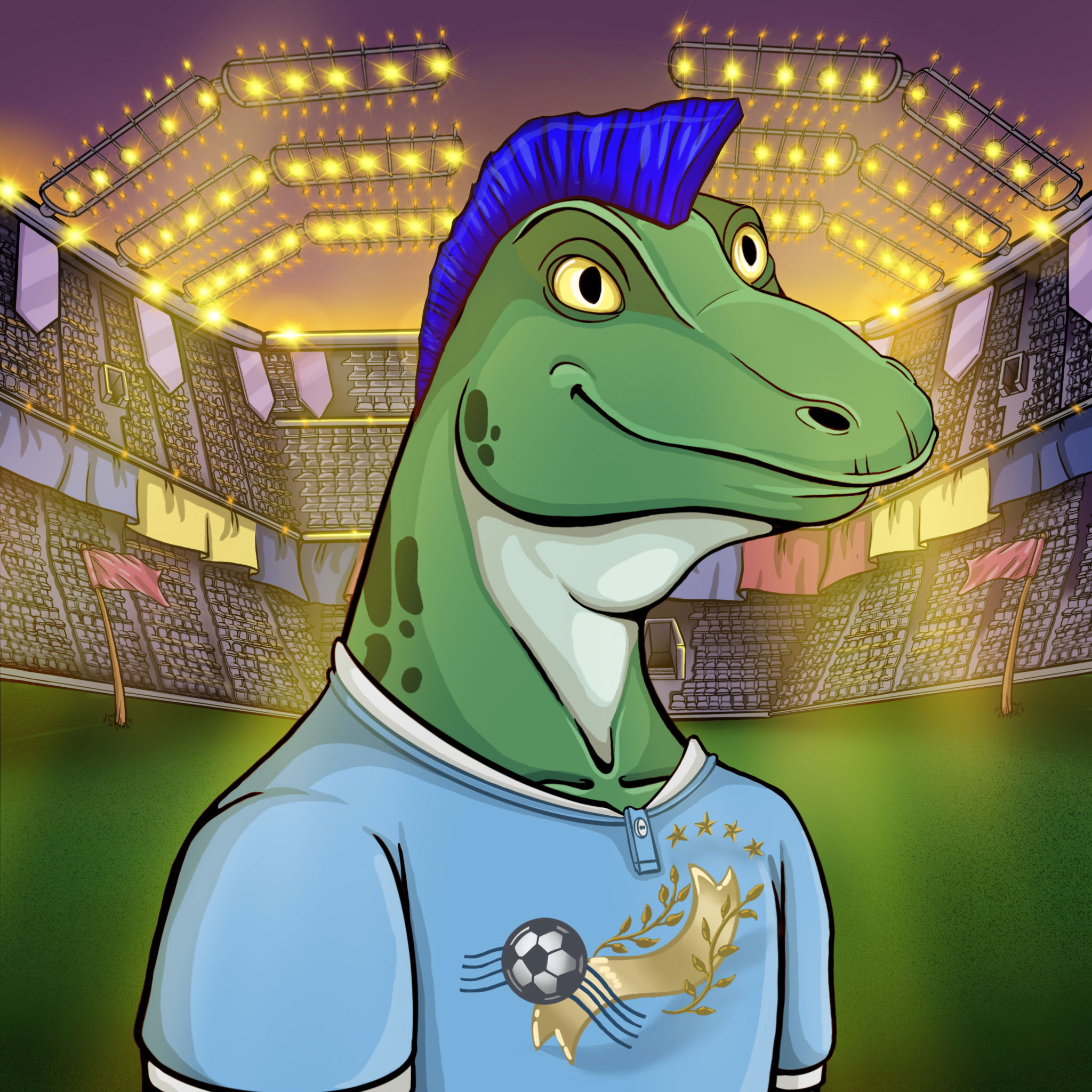 World Cup Goanna 1538 NFT on Algorand