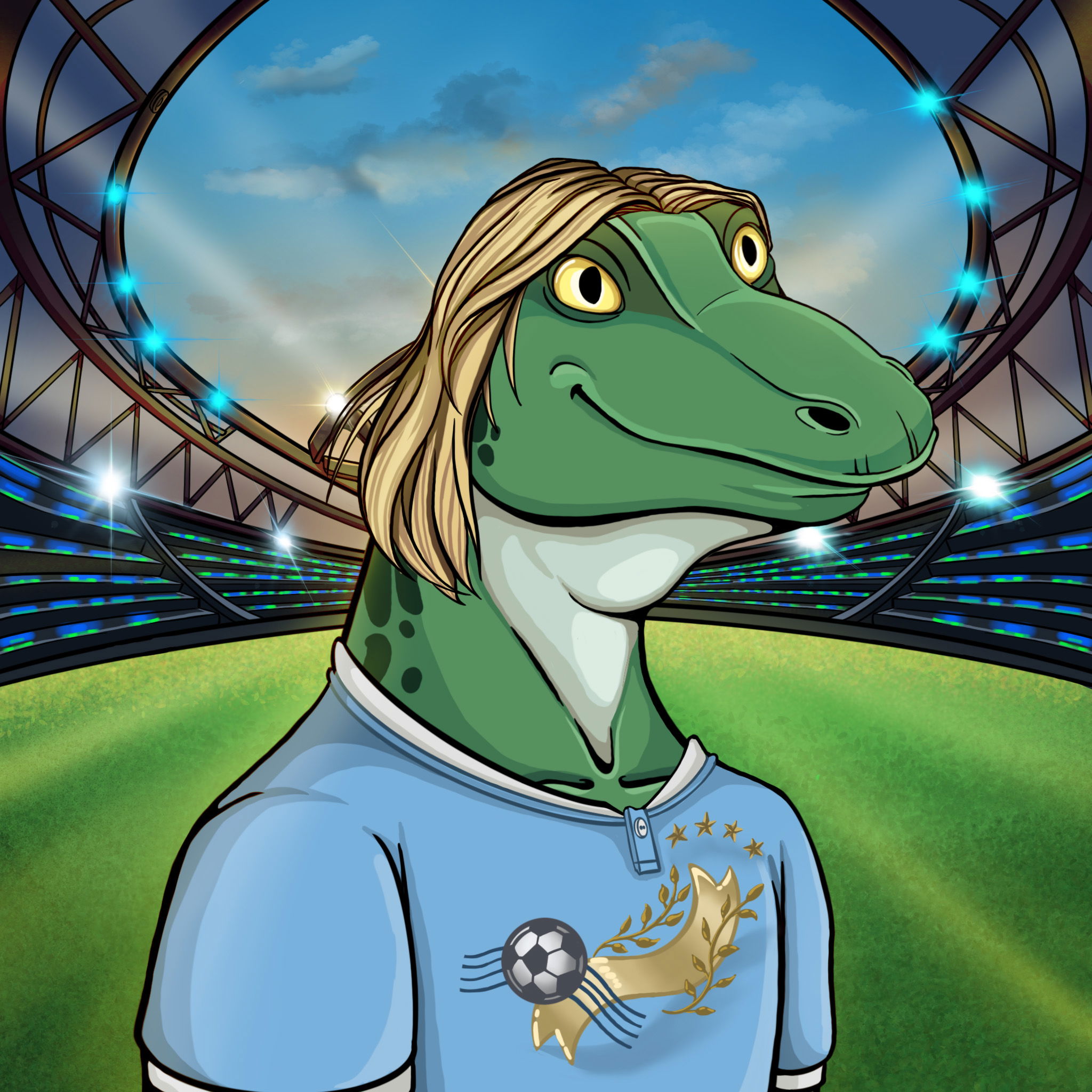 World Cup Goanna 1548 NFT on Algorand