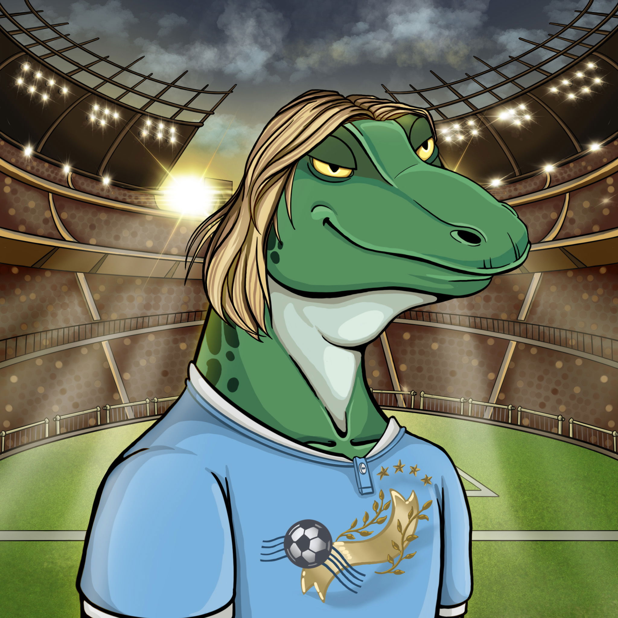 World Cup Goanna 1554 NFT on Algorand