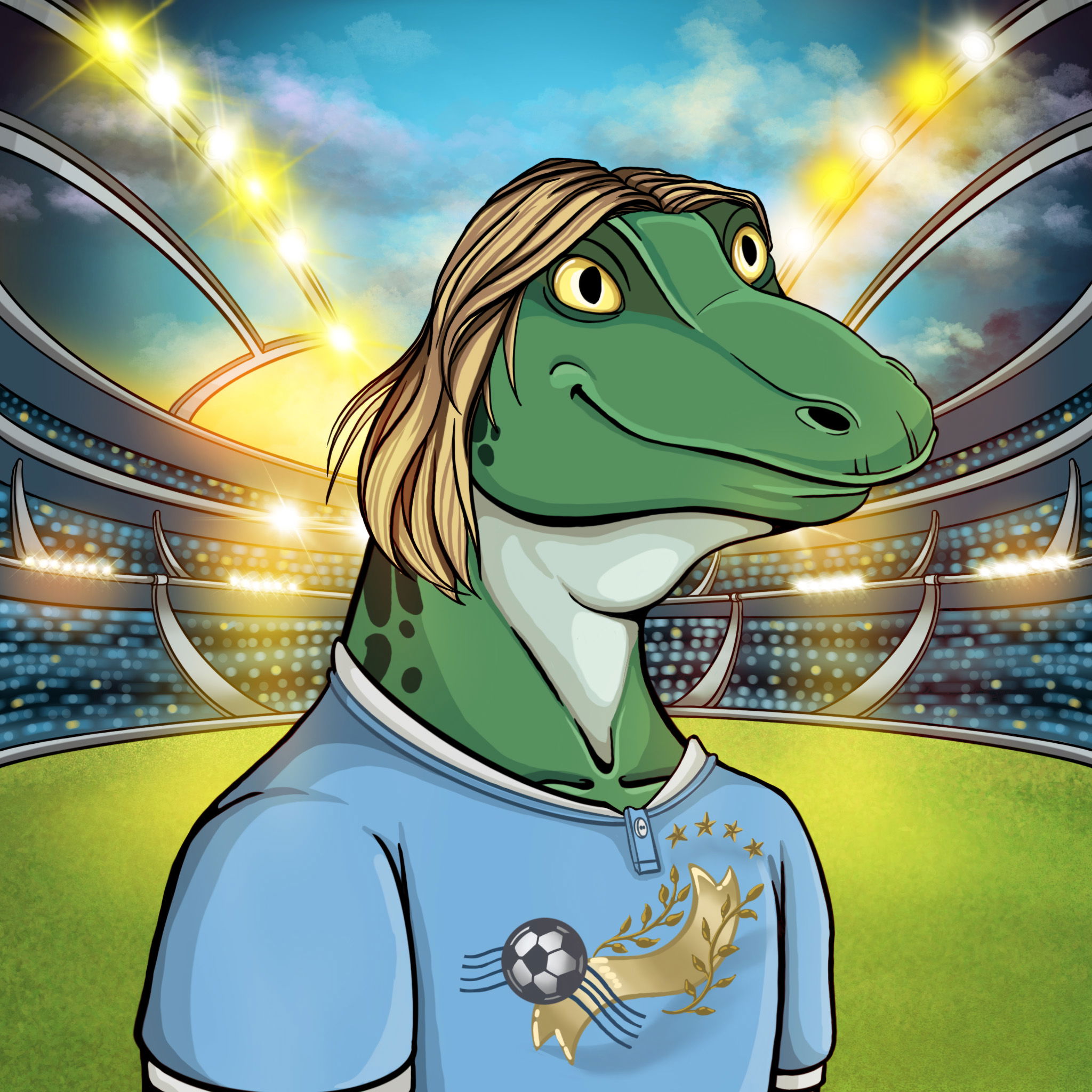 World Cup Goanna 1556 NFT on Algorand