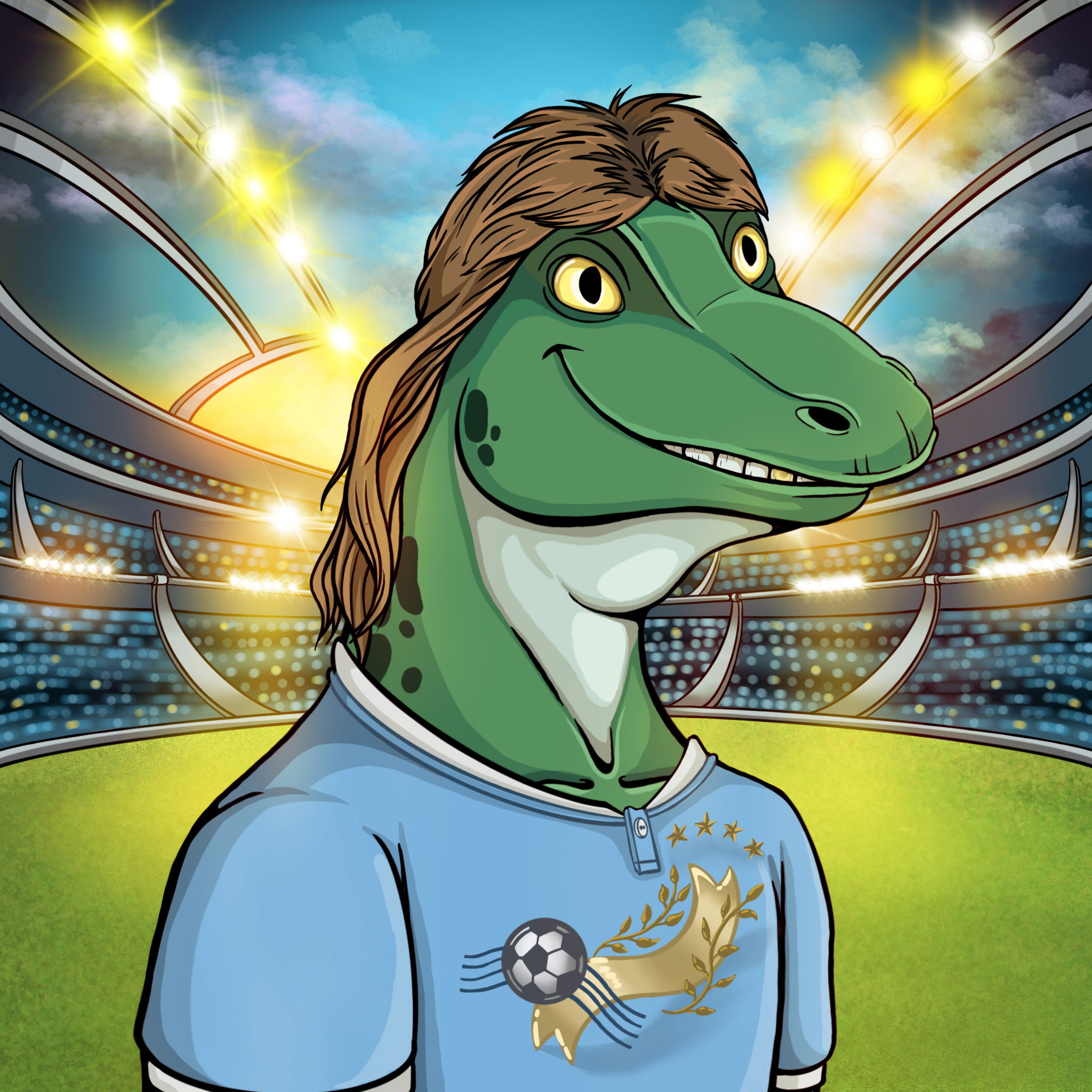 World Cup Goanna 1560 NFT on Algorand