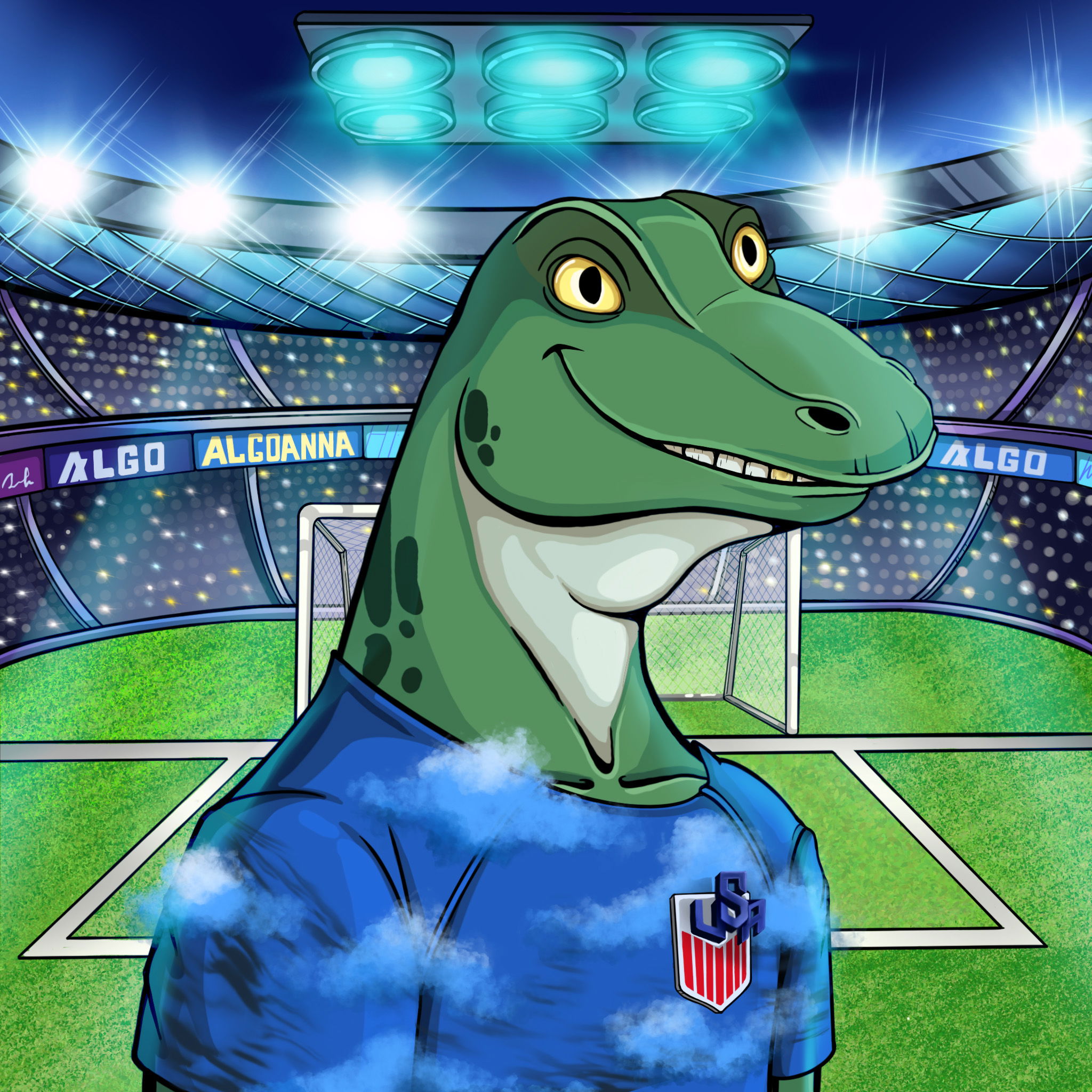 World Cup Goanna 1570 NFT on Algorand