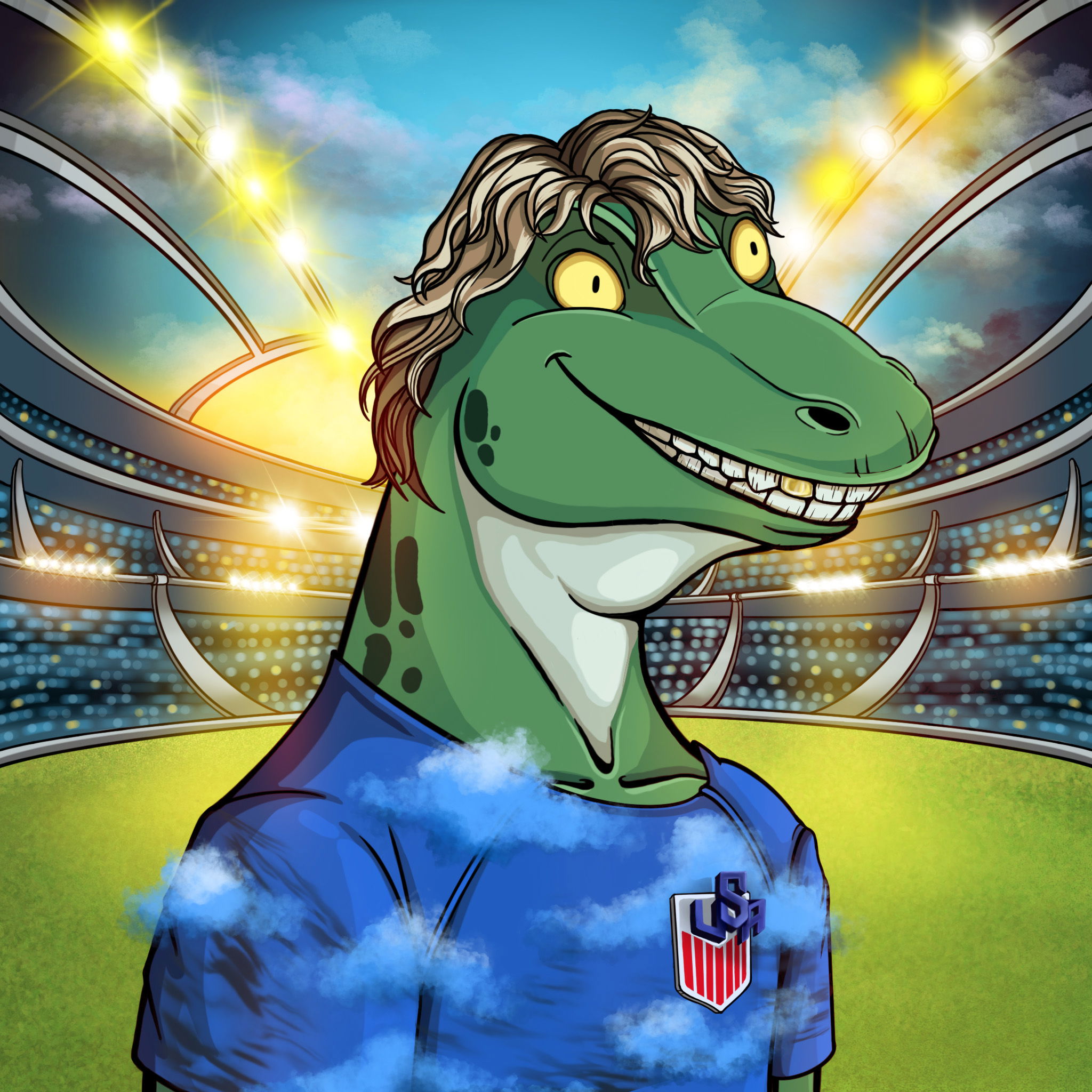 World Cup Goanna 1583 NFT on Algorand