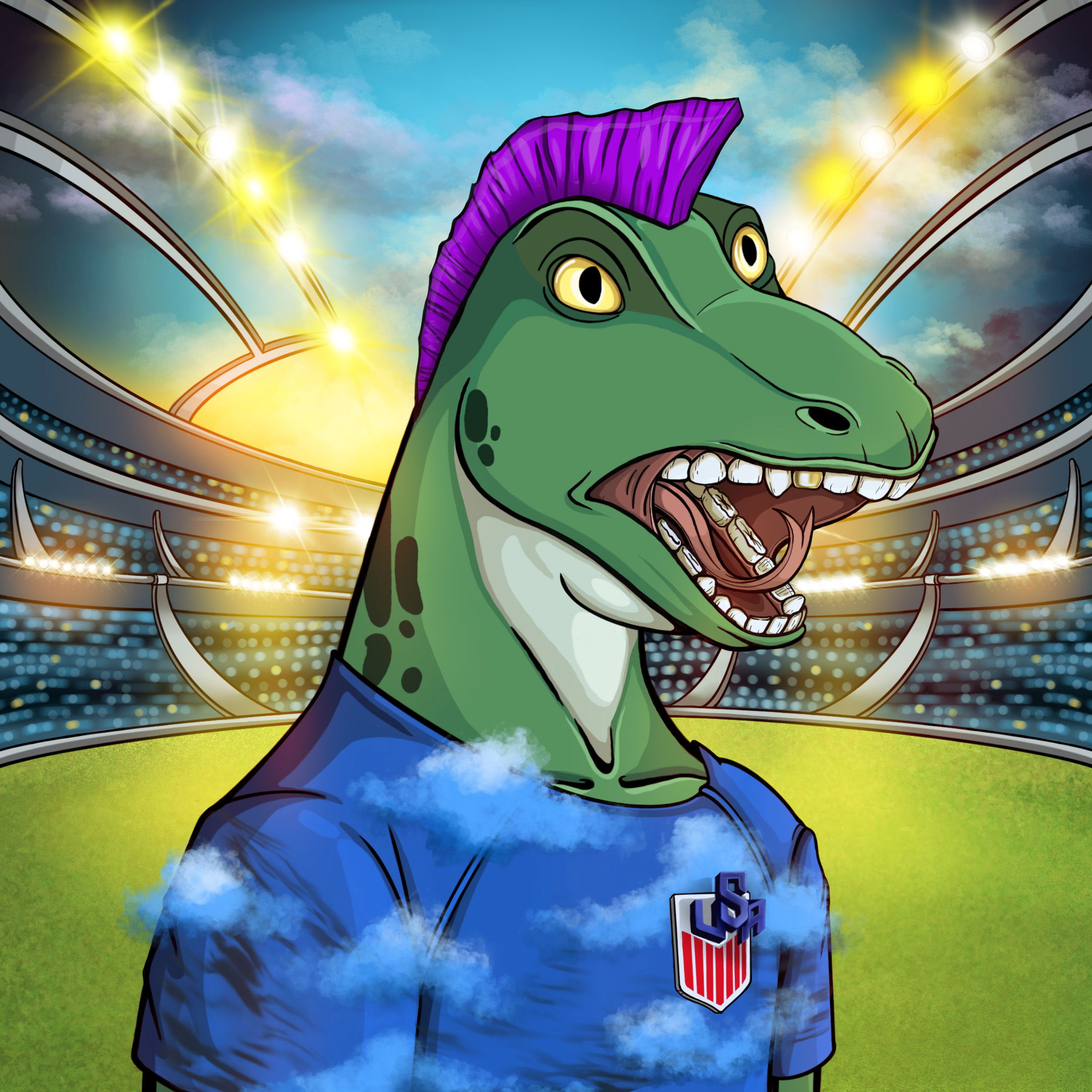 World Cup Goanna 1586 NFT on Algorand