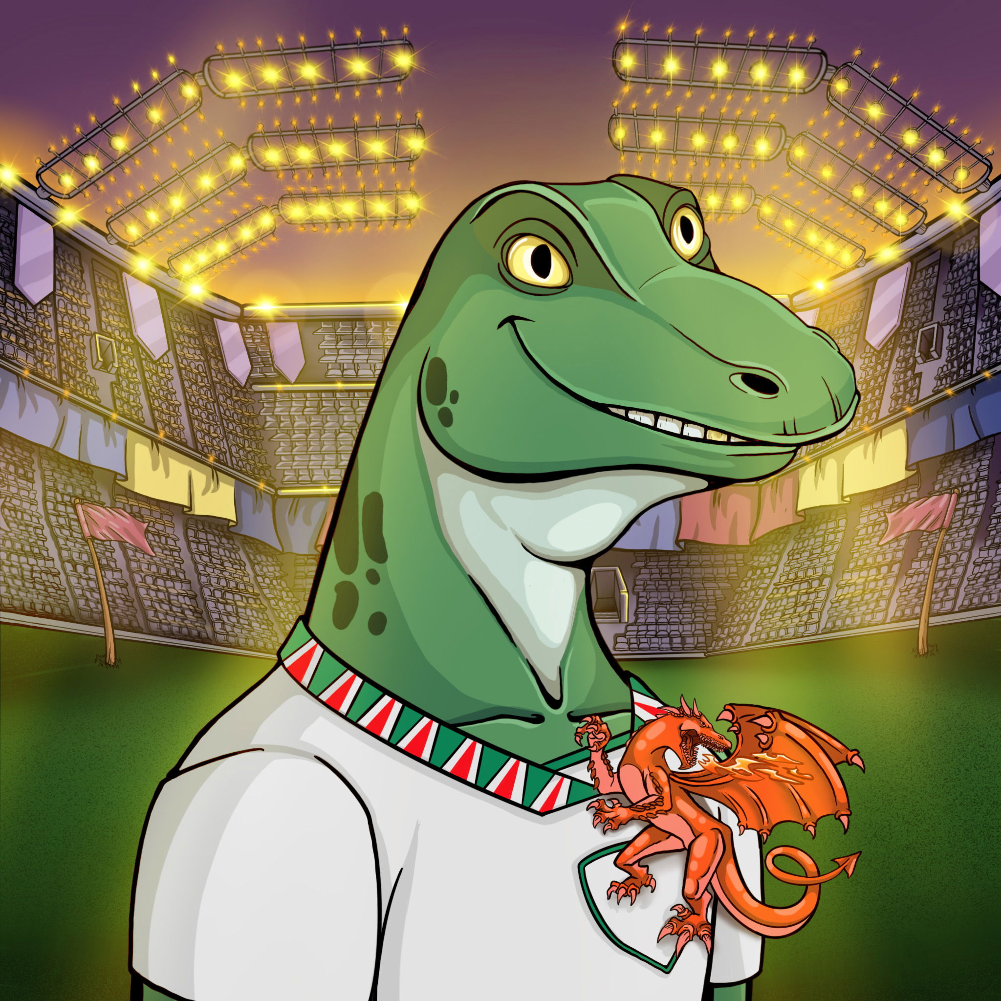 World Cup Goanna 1616 NFT on Algorand