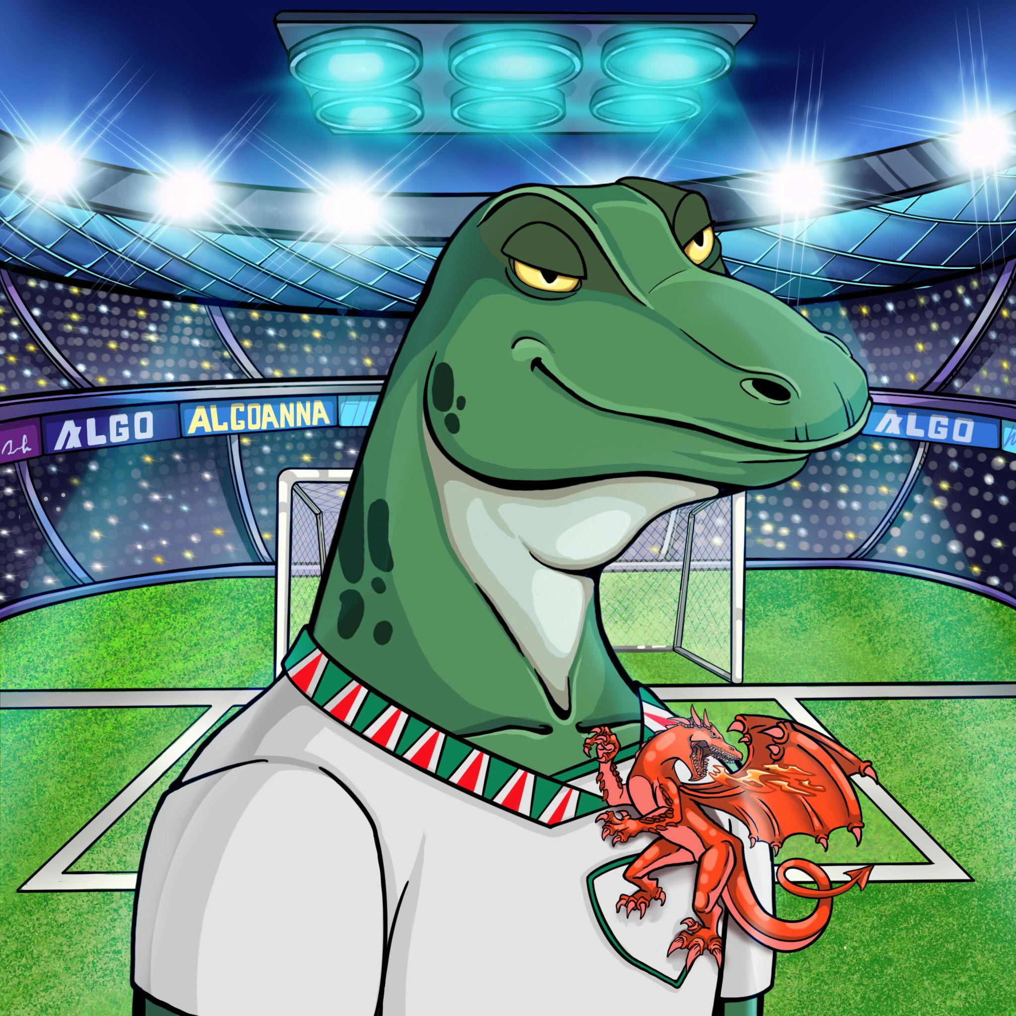 World Cup Goanna 1620 NFT on Algorand
