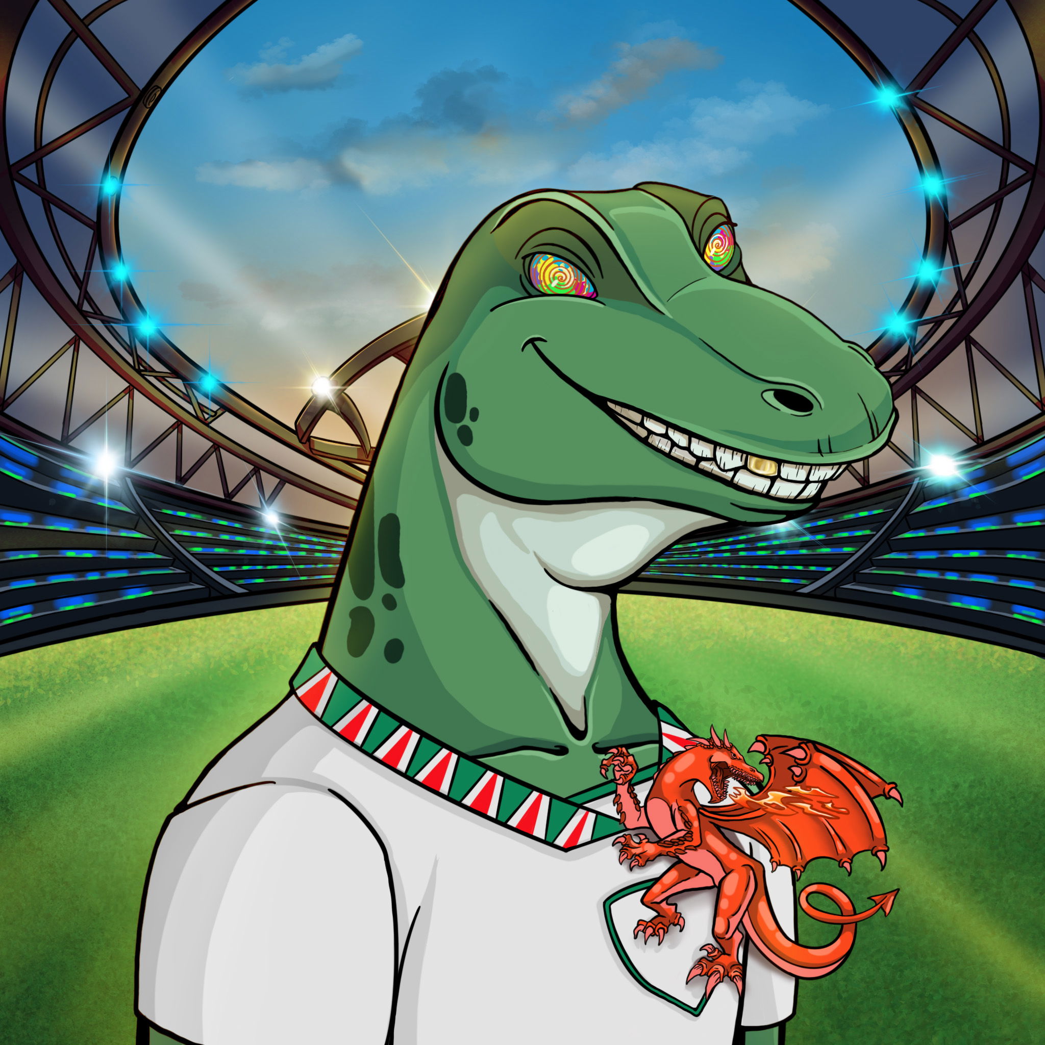 World Cup Goanna 1625 NFT on Algorand