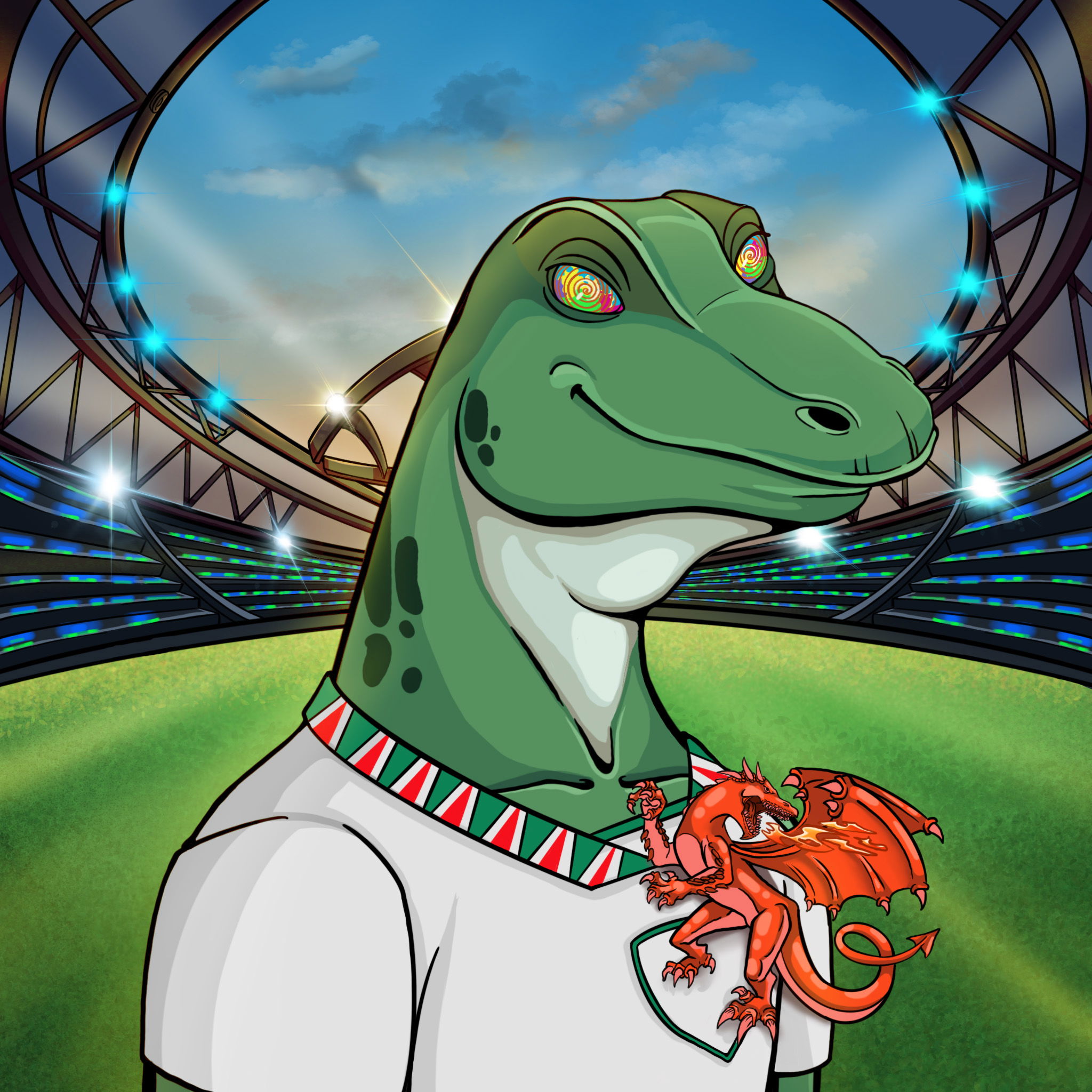 World Cup Goanna 1626 NFT on Algorand