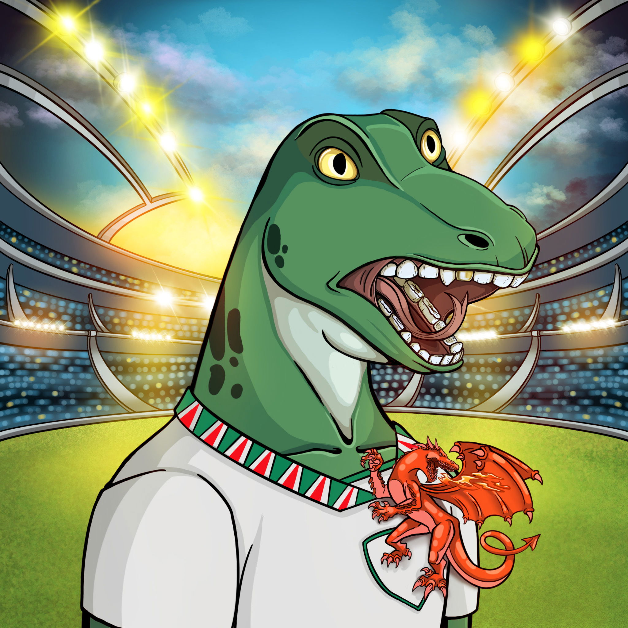 World Cup Goanna 1635 NFT on Algorand