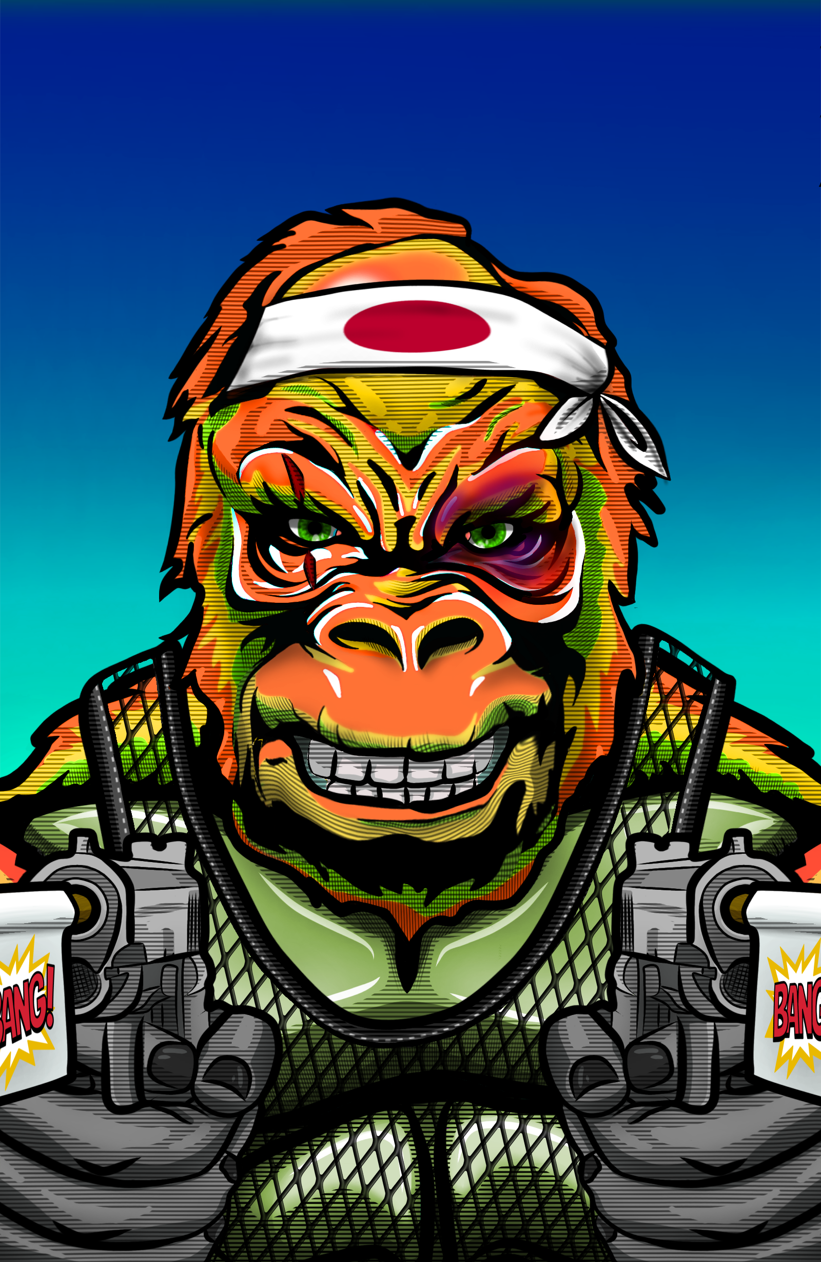 Gangster Gorilla 1586 NFT on Algorand