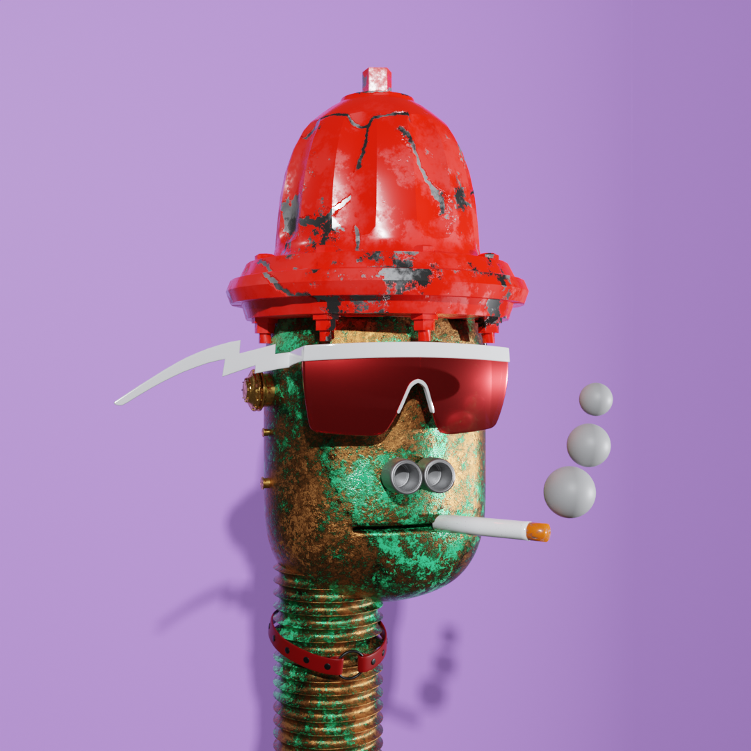 Industrial Punk Legendary #554 NFT on Algorand