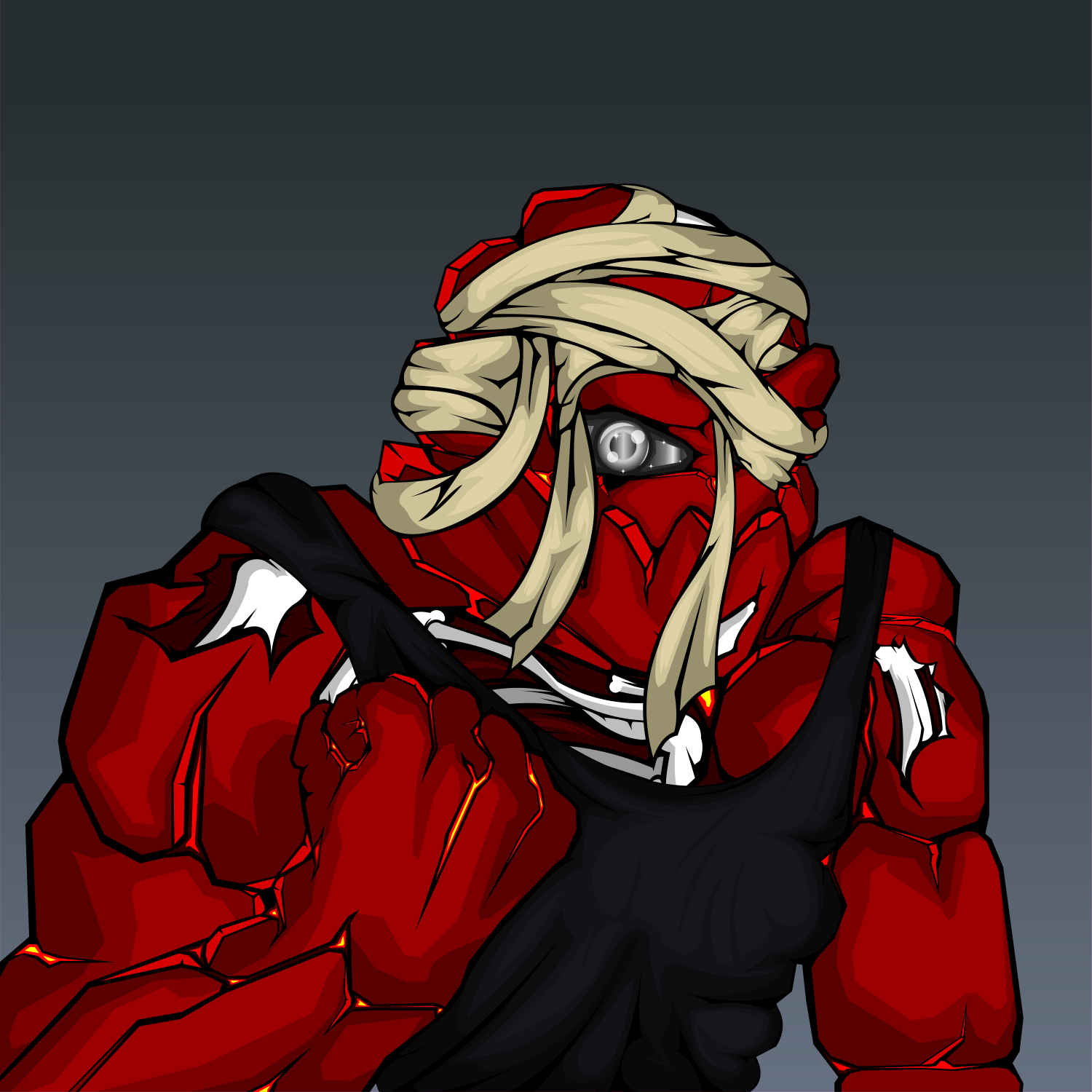 KRAX THE ALGOLEM 132 NFT on Algorand