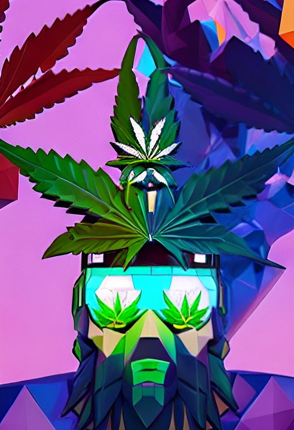 An image of AI Pothead #21