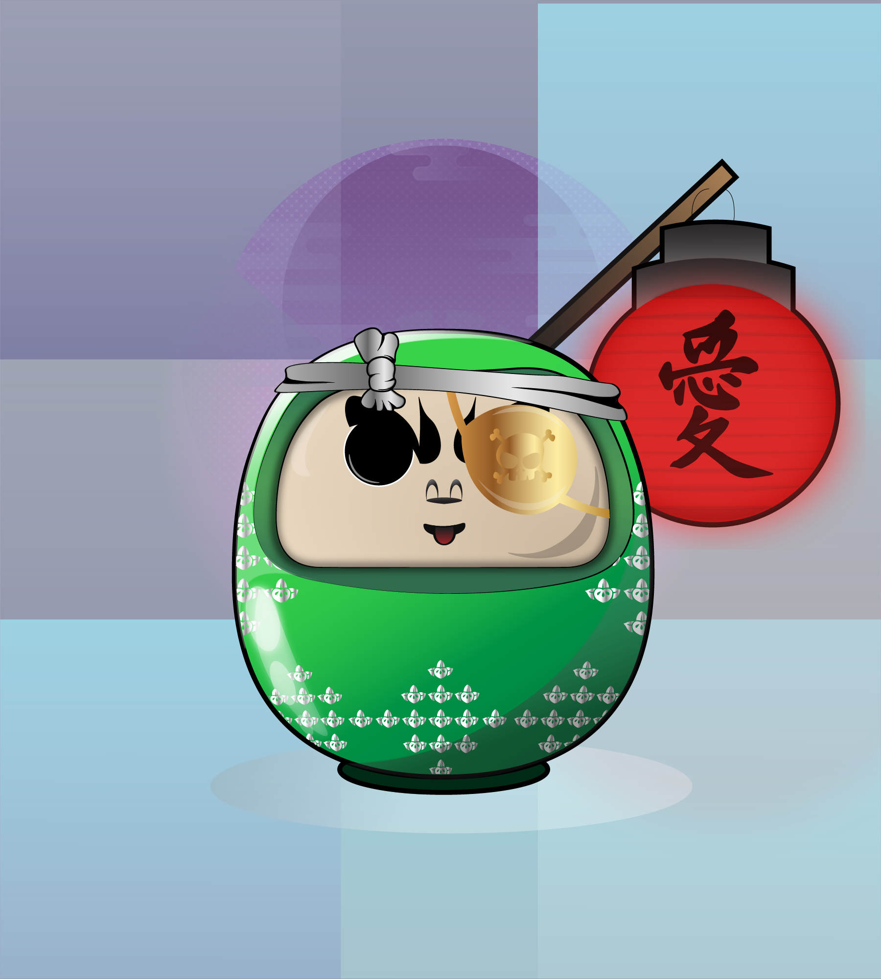 AlgoDaruma #0028 NFT on Algorand