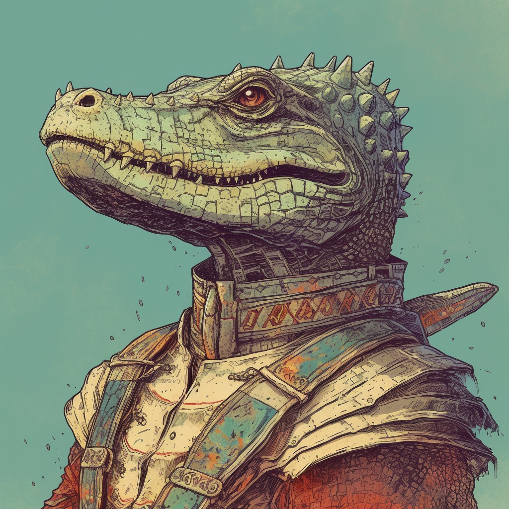 The Algogators #46  NFT on Algorand