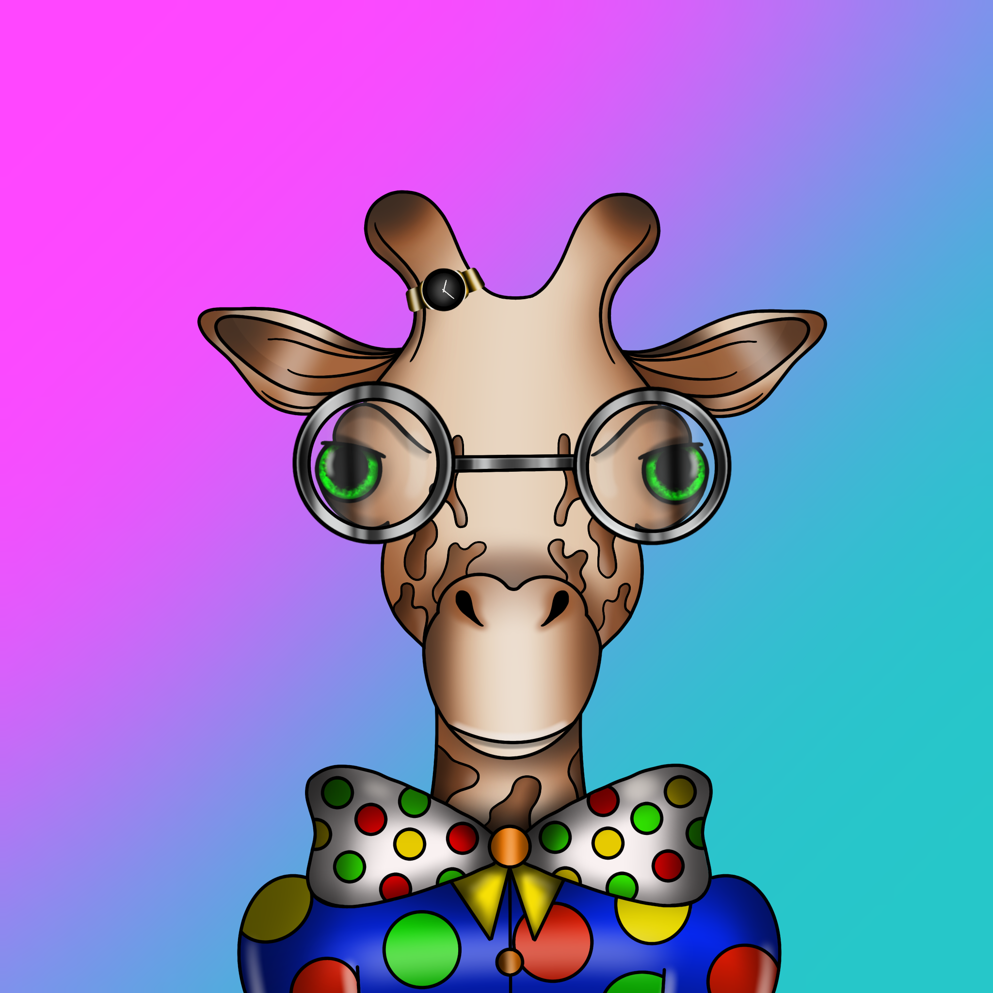 Cool Giraffe Gen2 #037 NFT on Algorand