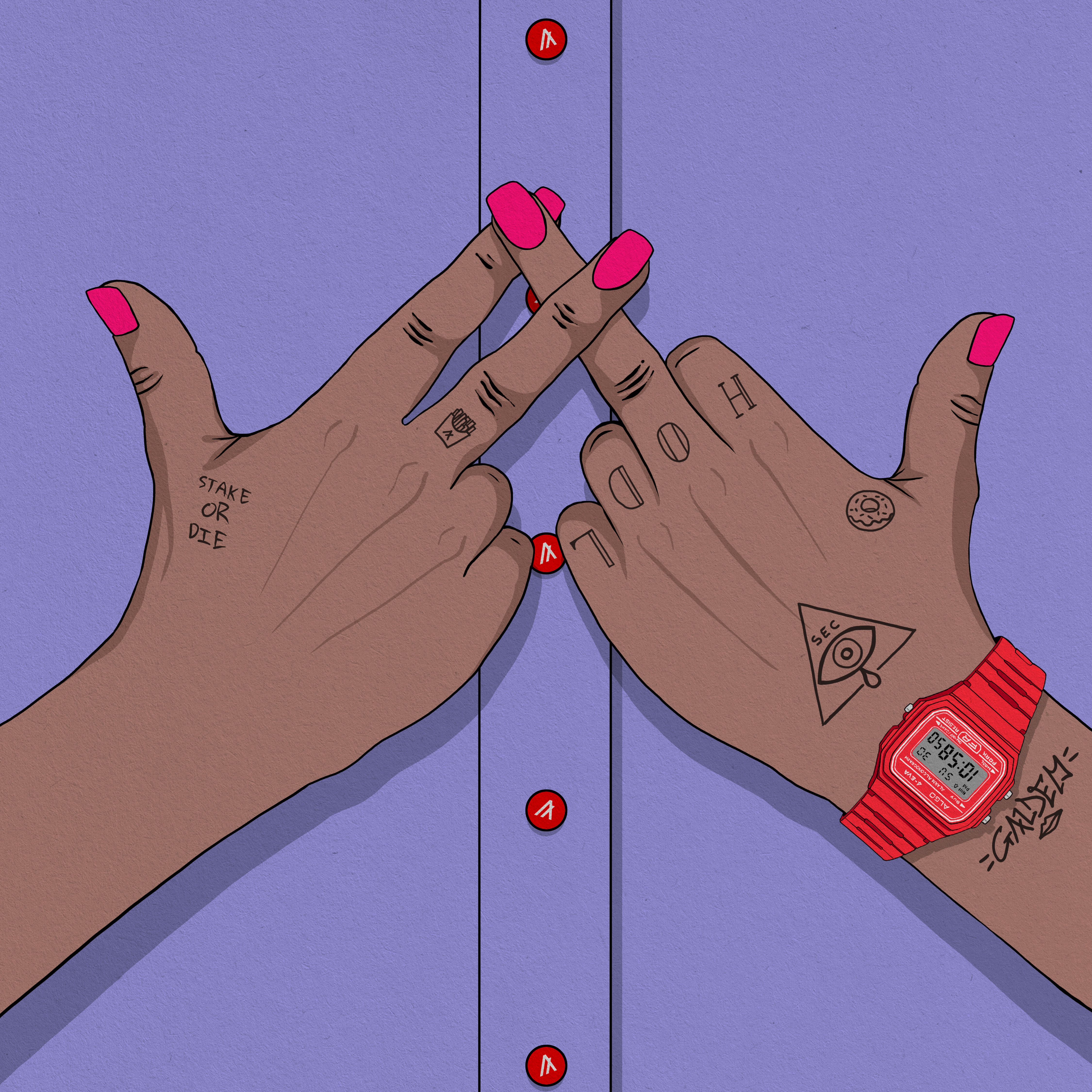 Algo Hands #0151 NFT on Algorand