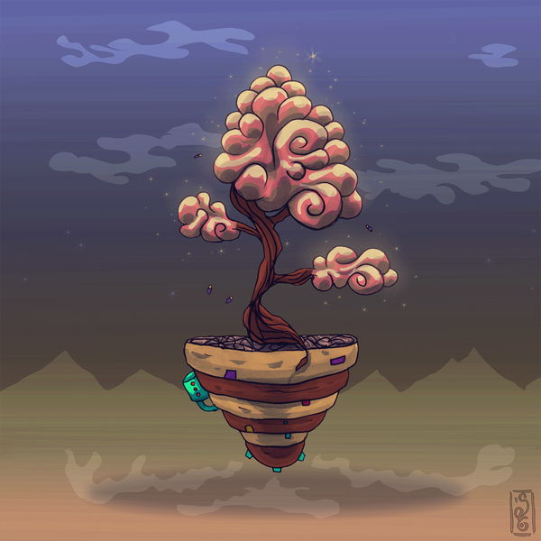 Image of AlgoFauna #44: Sand Cloud Bonsai