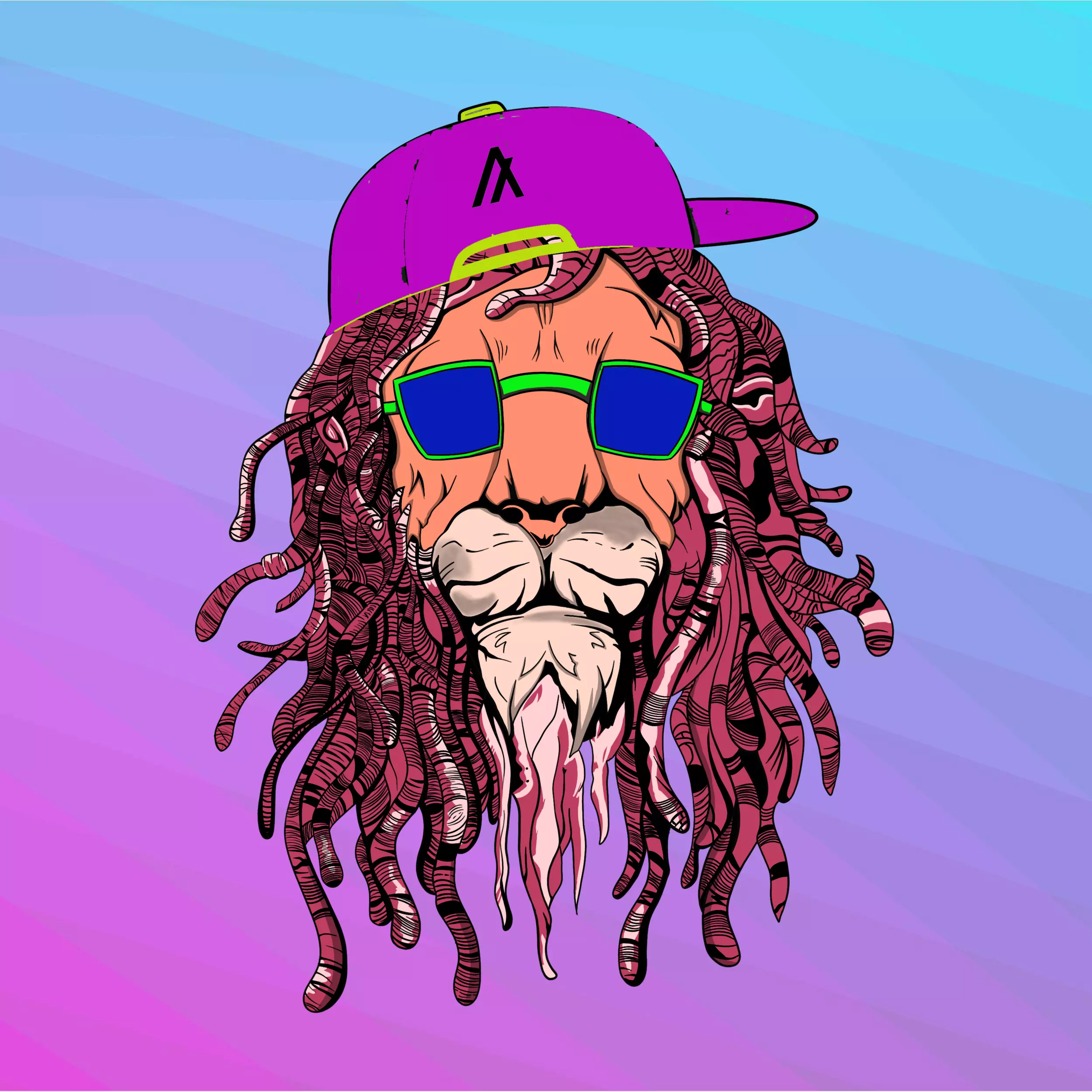 Reggae Lions #306 NFT on Algorand