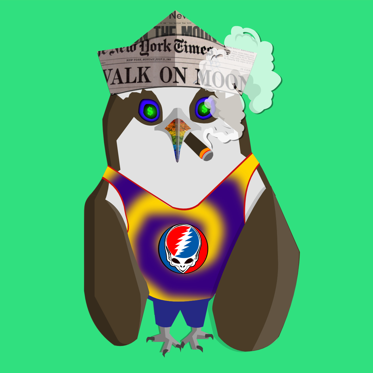 Baby Osprey #1827 NFT on Algorand