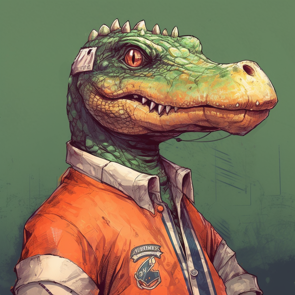 The Algogators #41  NFT on Algorand