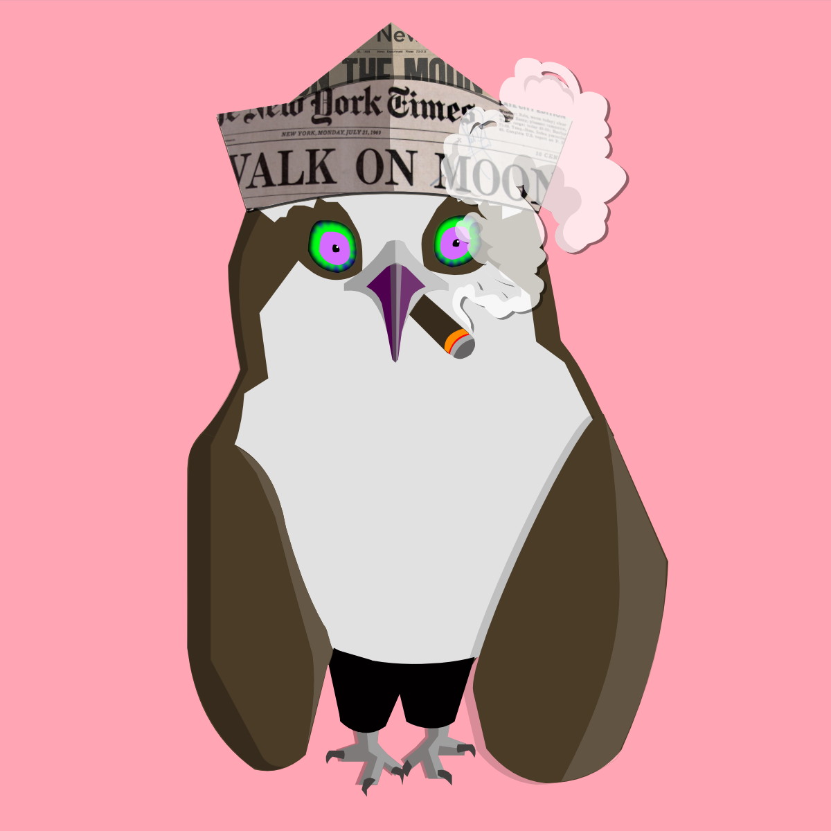 Baby Osprey #1877 NFT on Algorand