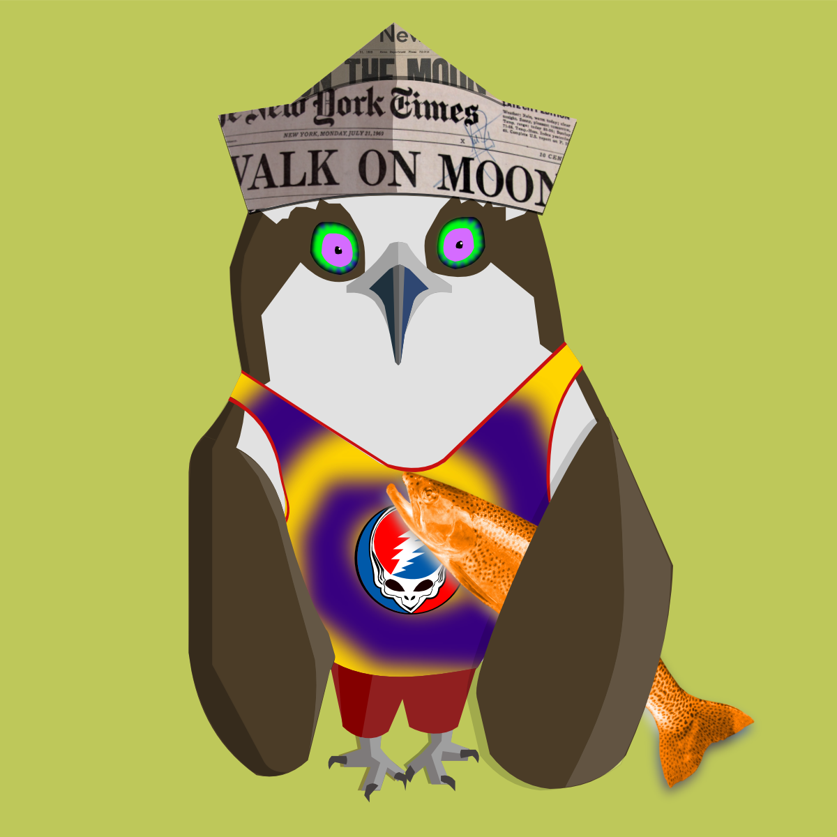 Baby Osprey #1667 NFT on Algorand