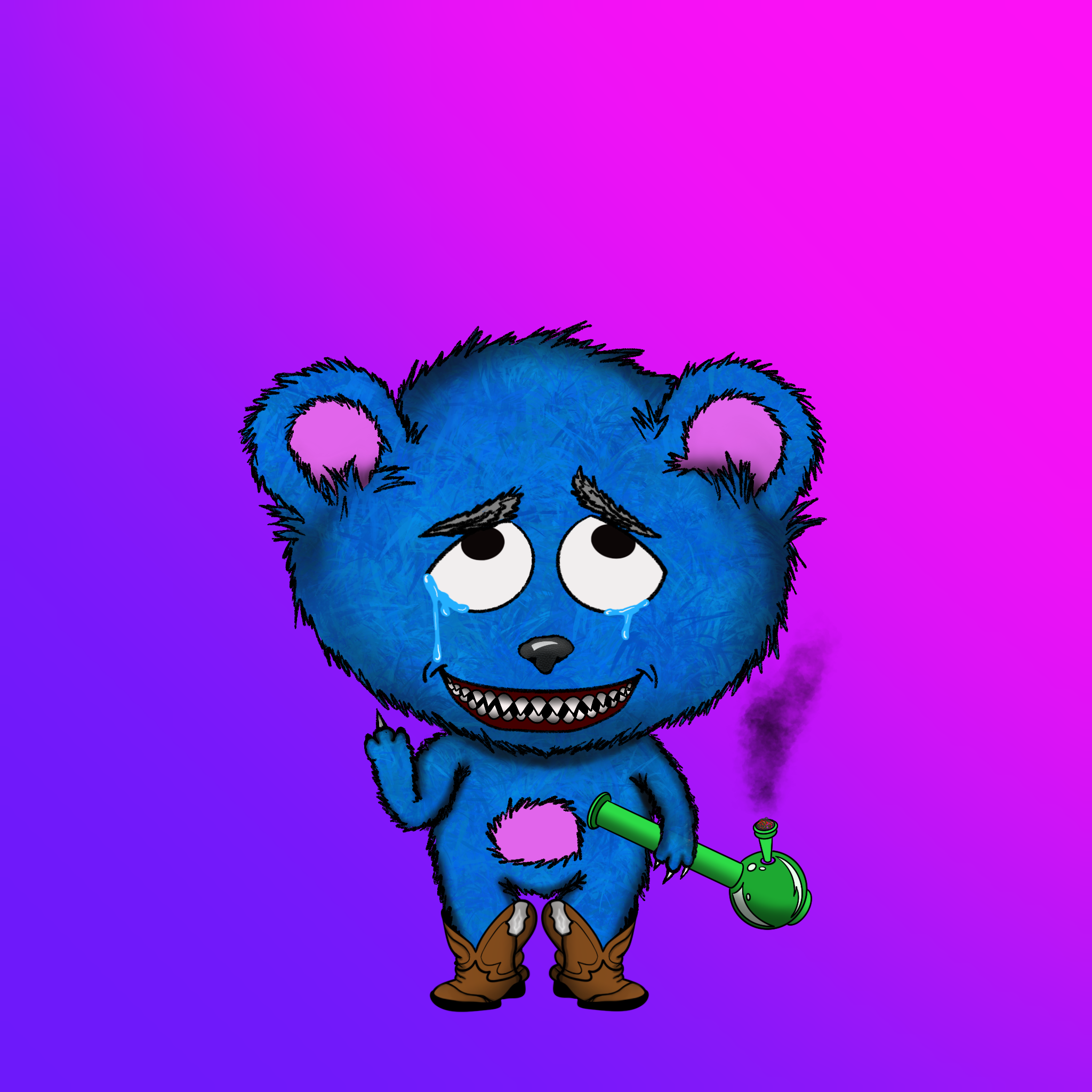Sketchy Bears #293 NFT on Algorand