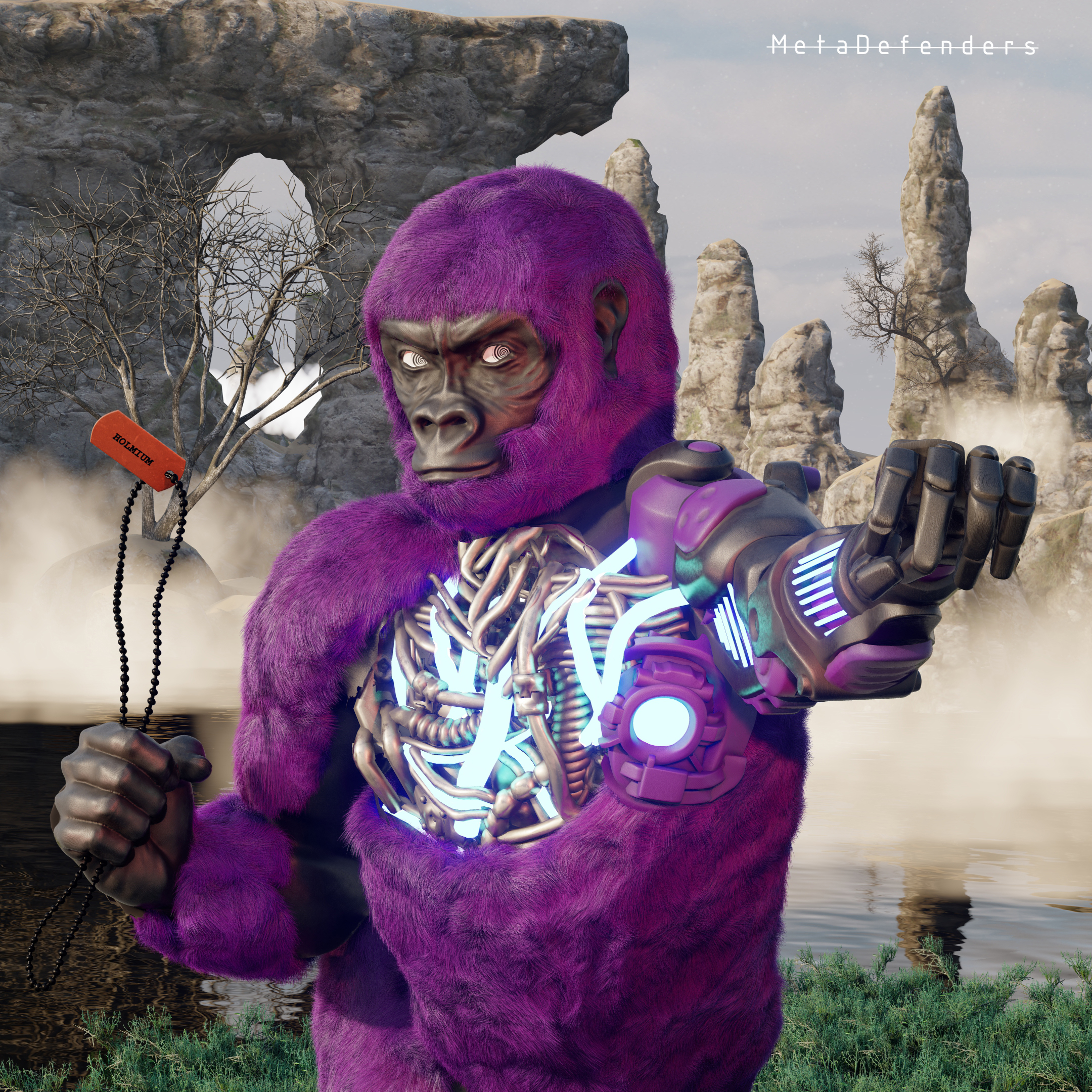 MetaDefender#44 NFT on Algorand