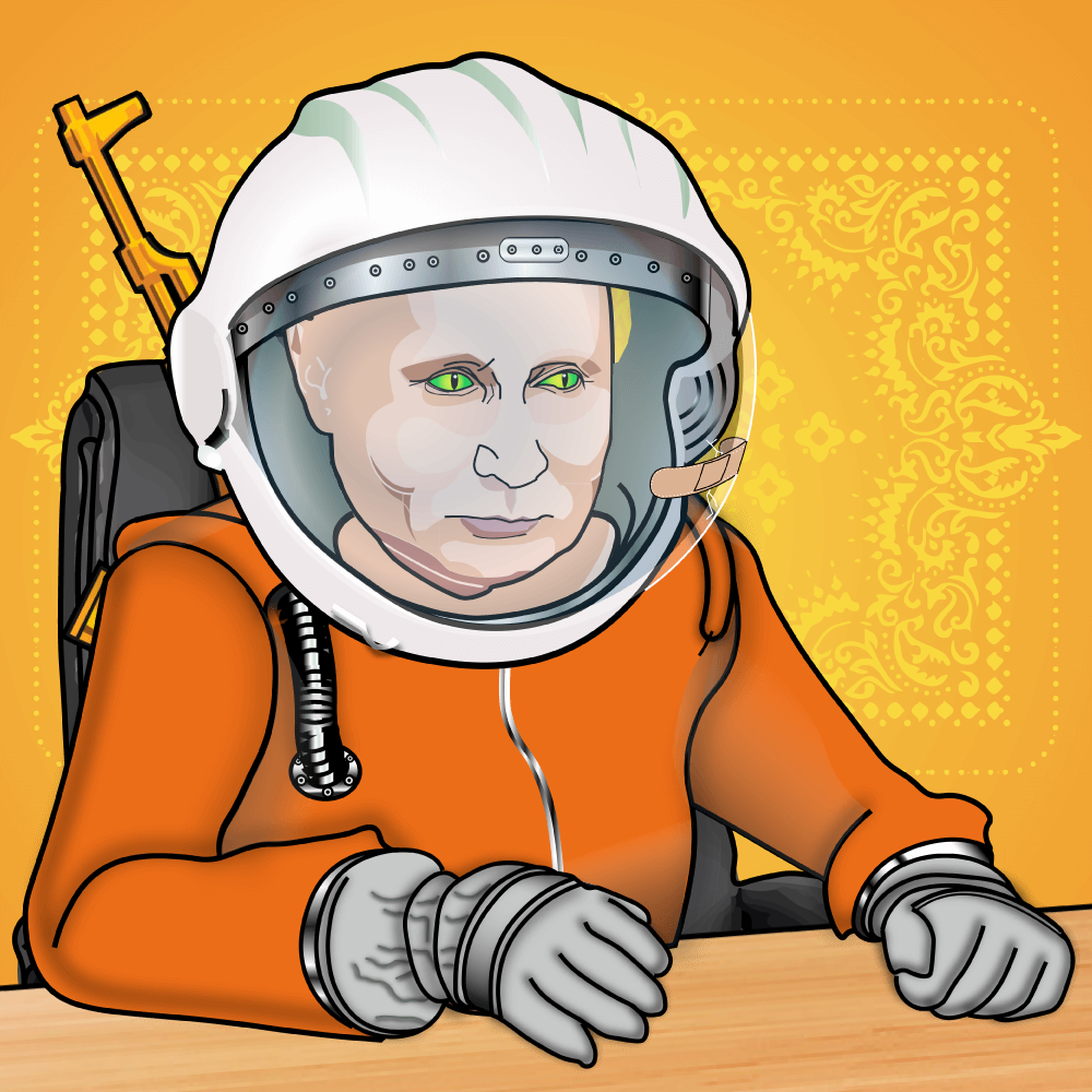 Dead Putin Society #178 NFT on Algorand