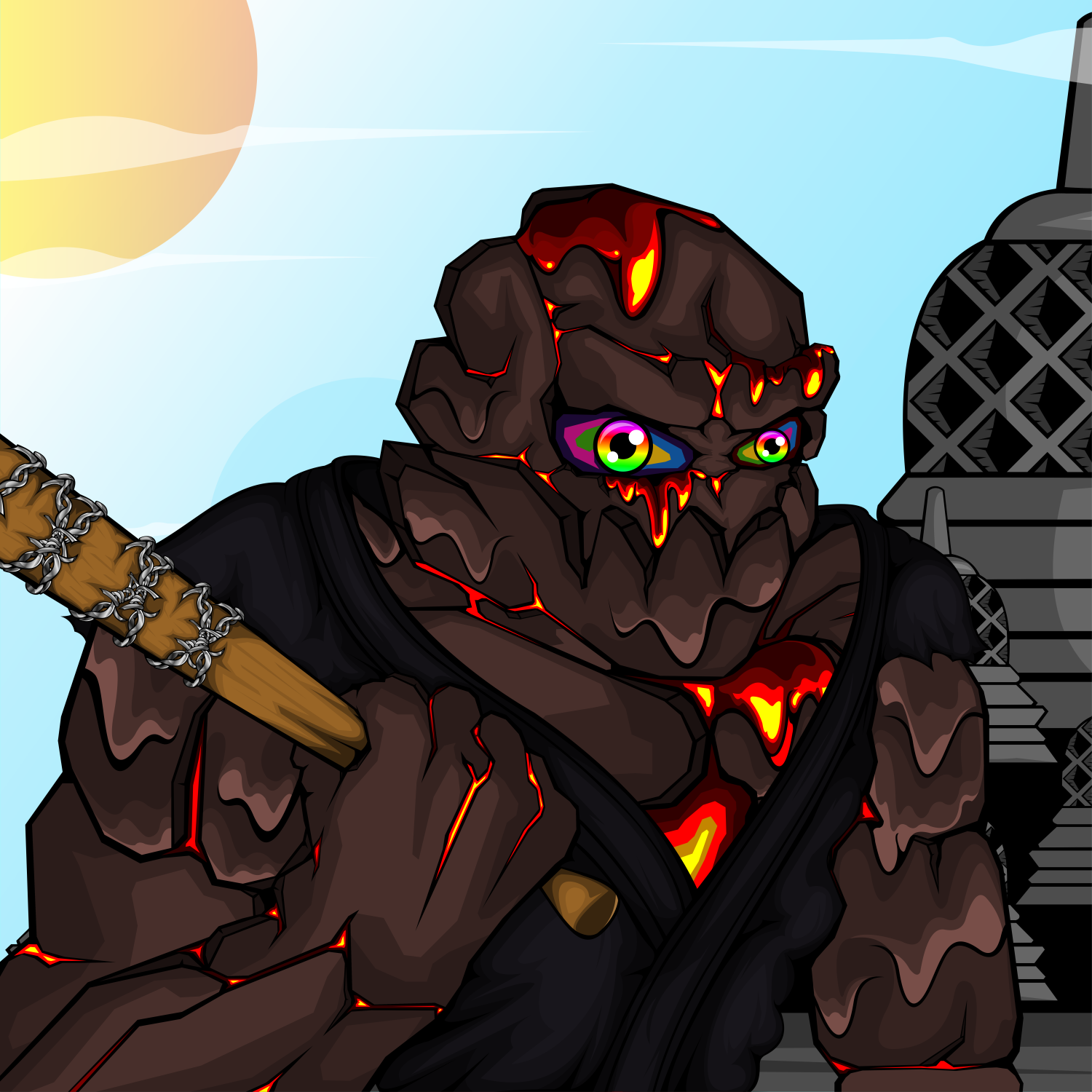 KRAX THE ALGOLEM 134 NFT on Algorand