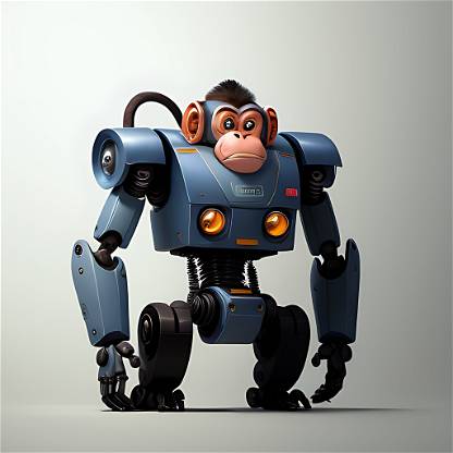 Robot Monkey 02
