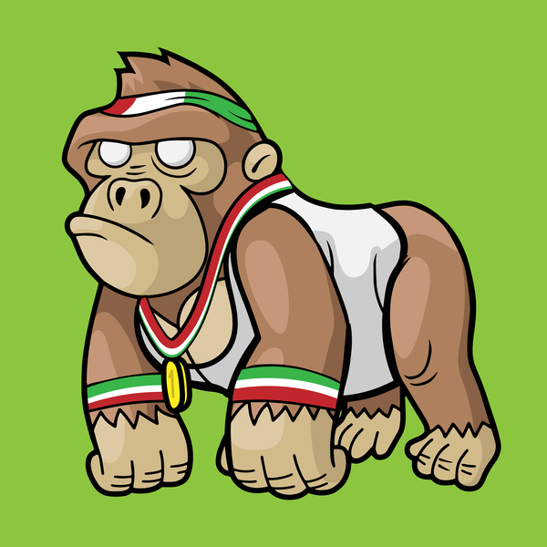 An image of Smooth Brain Gorilla #39