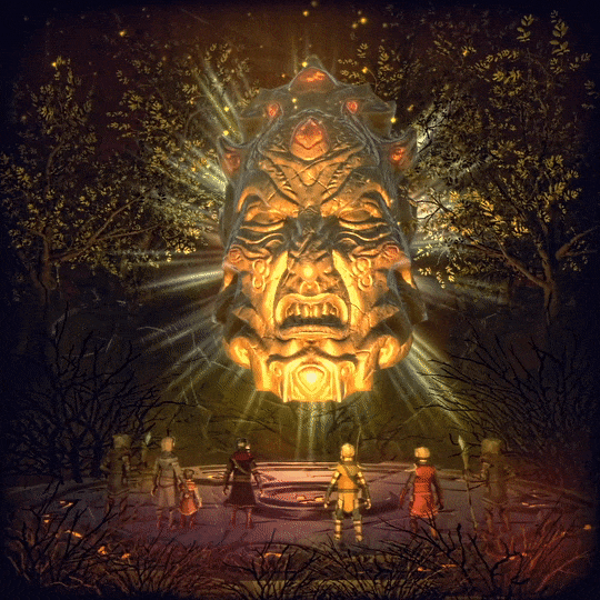AlgoGod #45 Golden Statue 5 NFT on Algorand