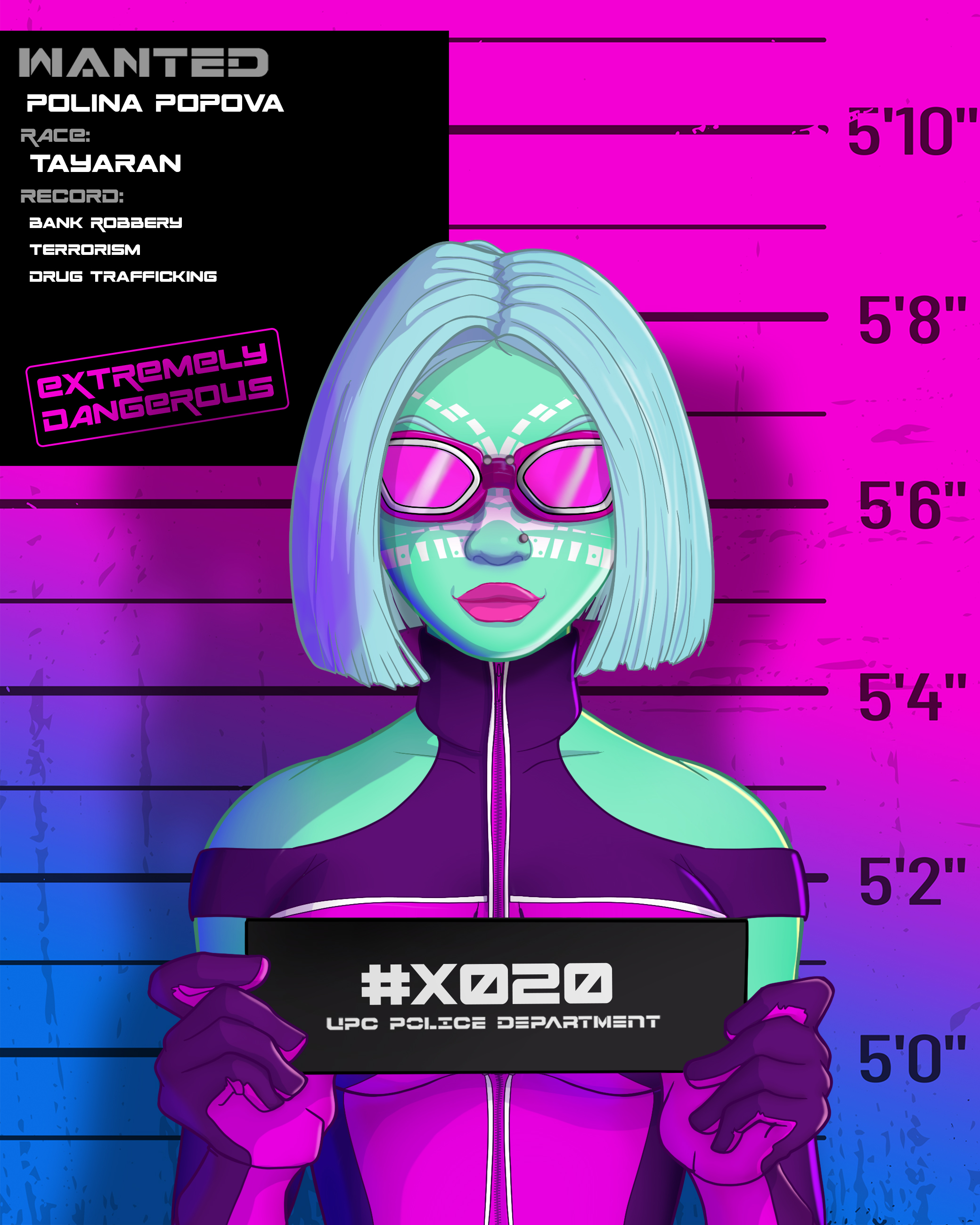 Galaxy’s Most Wanted #x020 NFT on Algorand