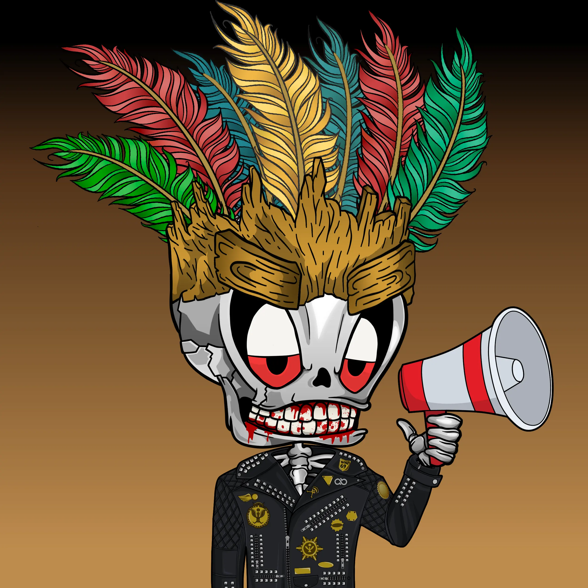 BoneBuddies #633 NFT on Algorand