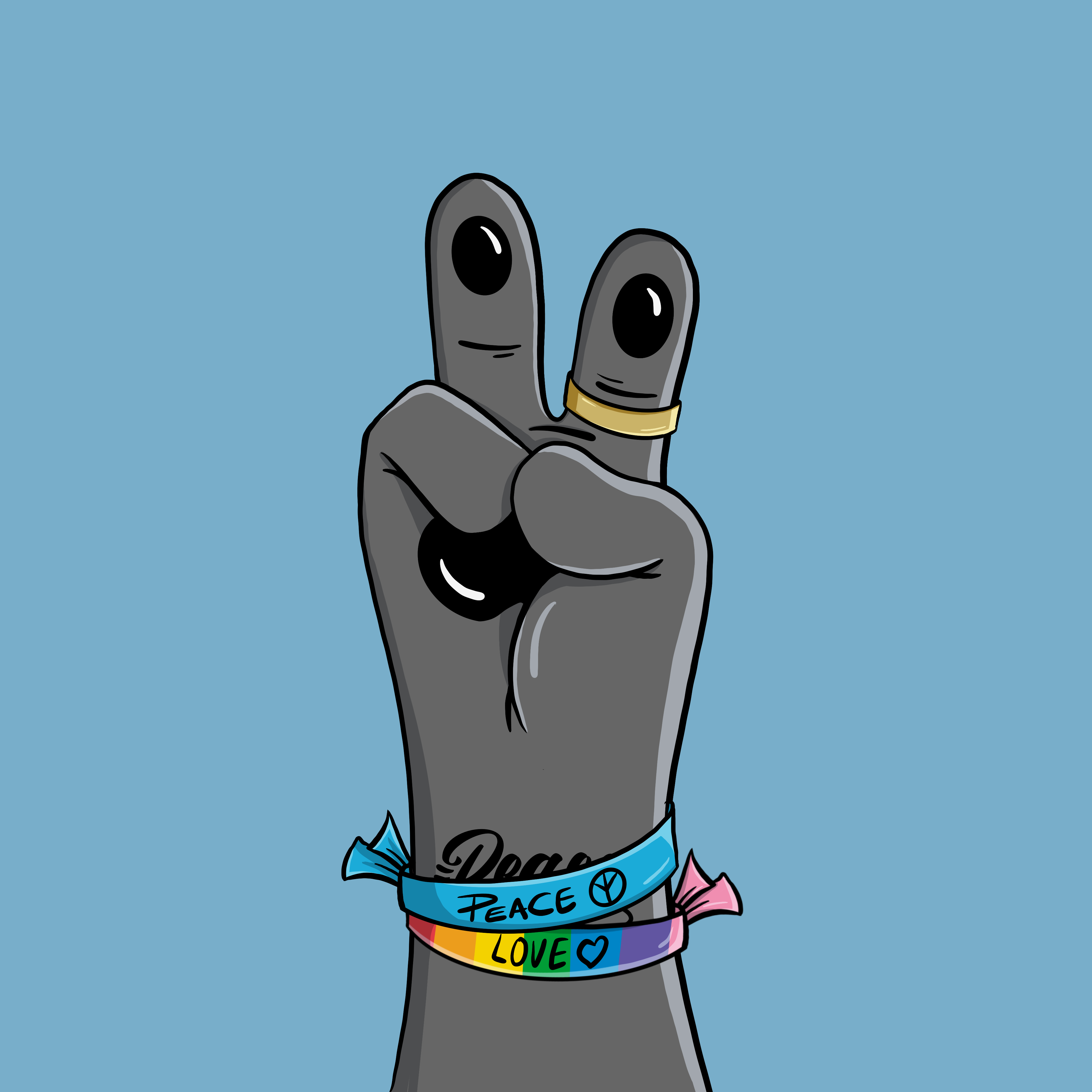 Peace,Love Bears! #117 NFT on Algorand