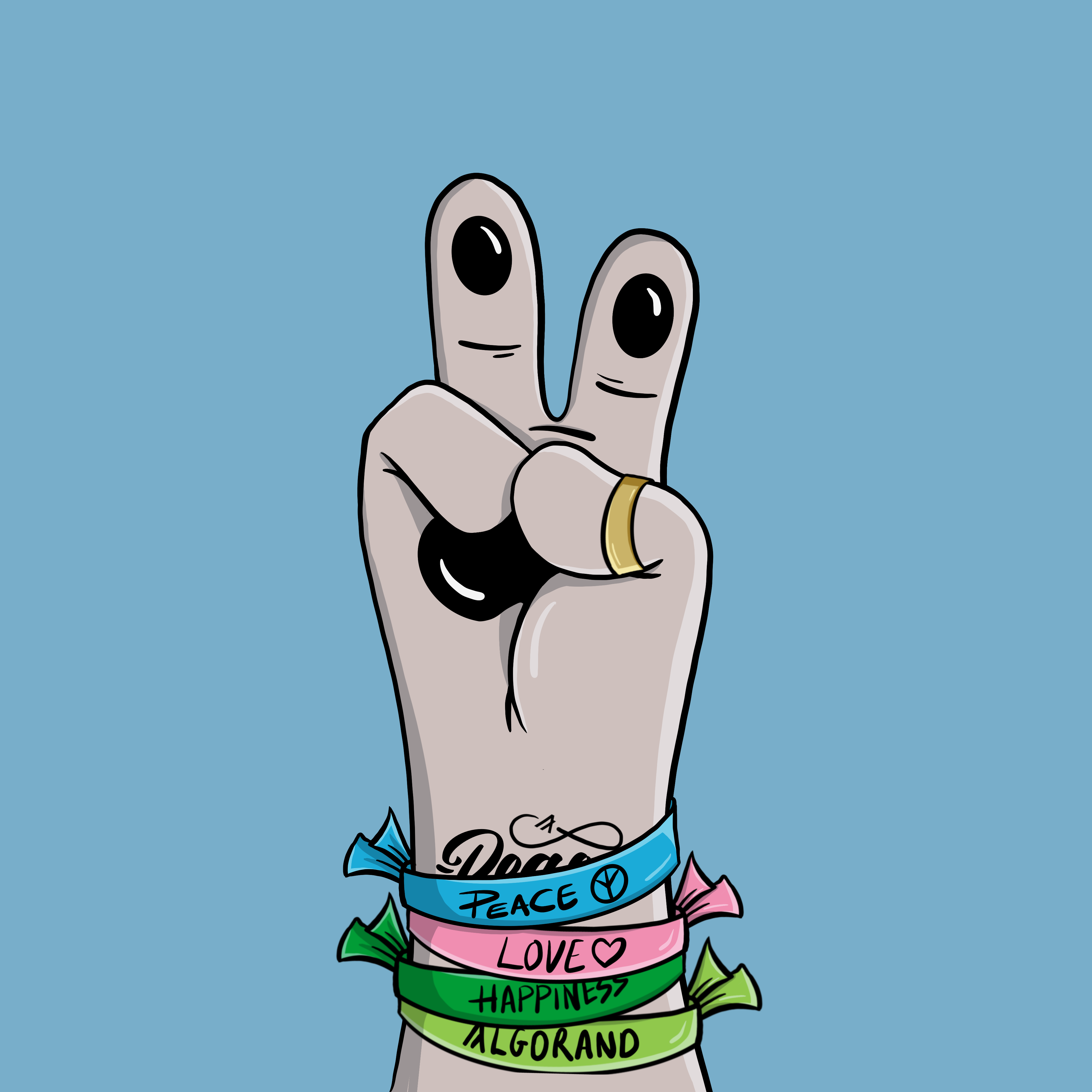 Peace,Love Bears! #162 NFT on Algorand