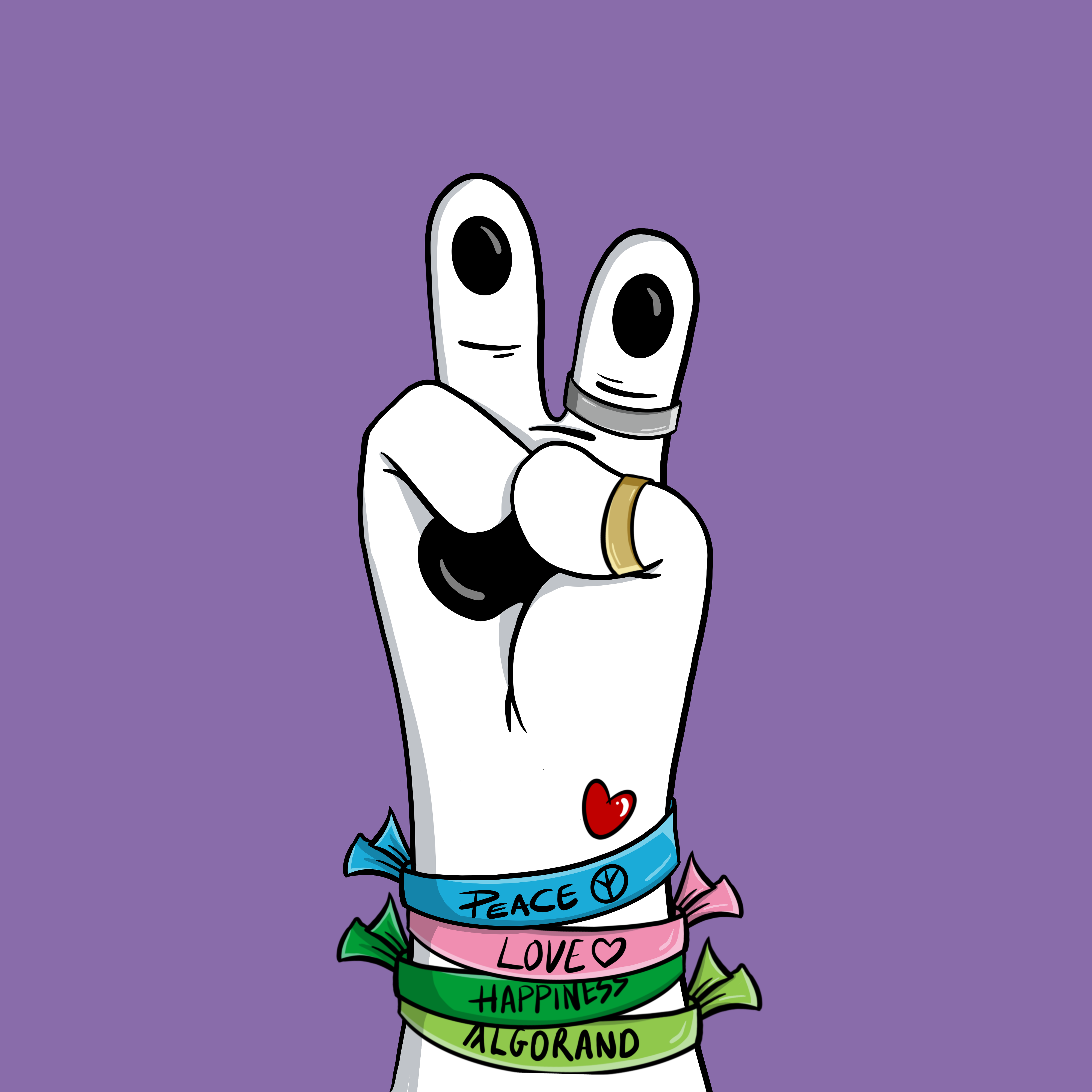 Peace,Love Bears! #017 NFT on Algorand