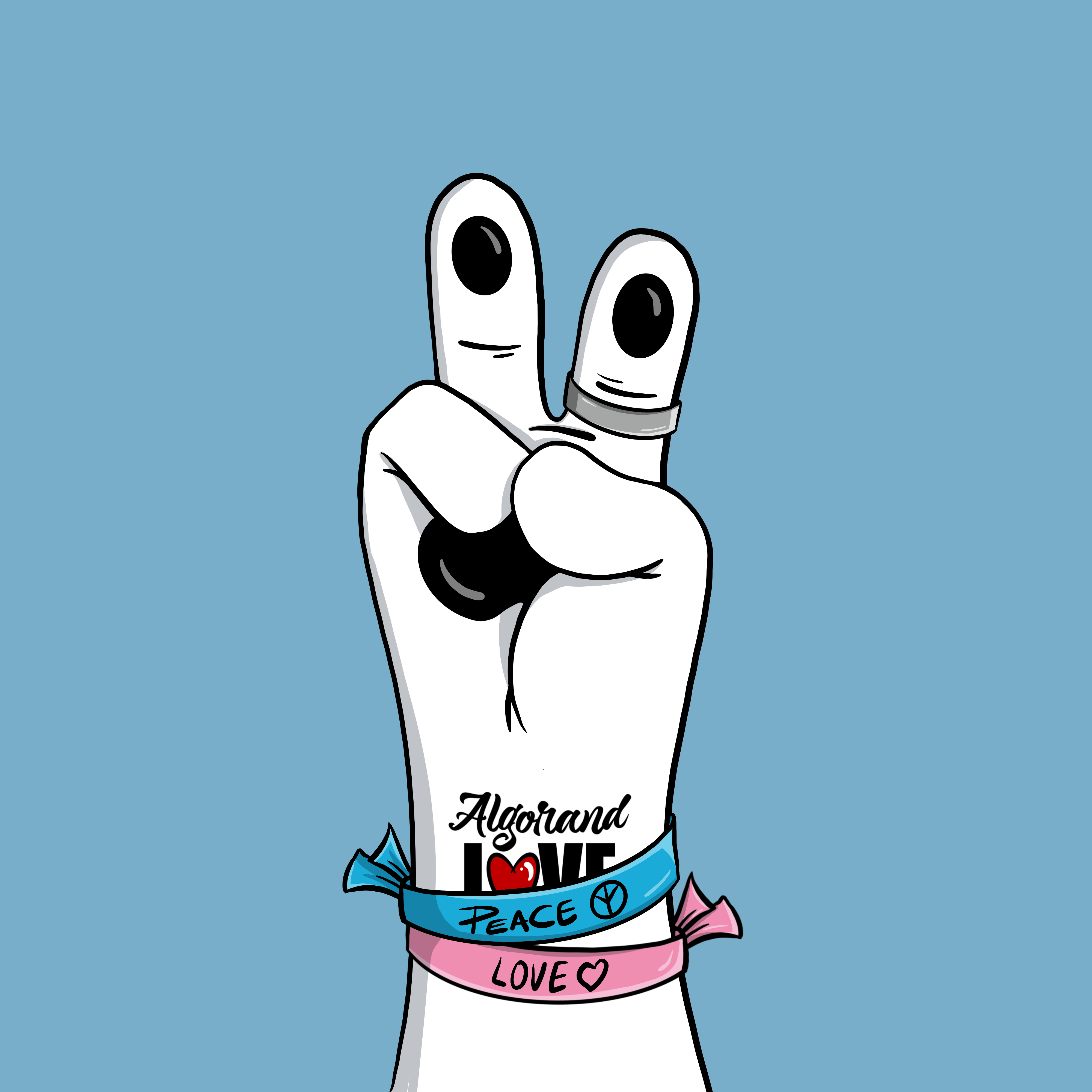 Peace,Love Bears! #172 NFT on Algorand