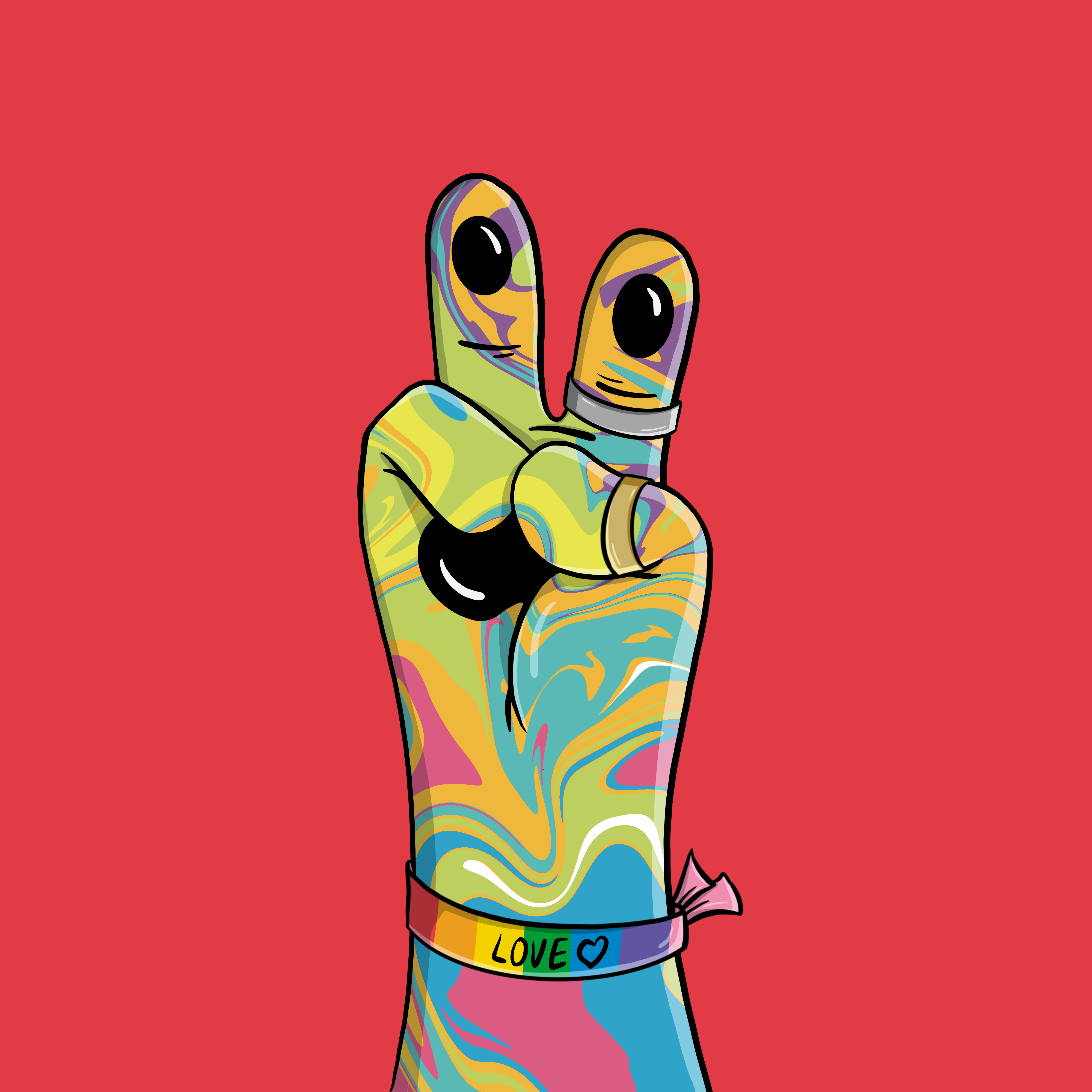 Peace,Love Bears! #206 NFT on Algorand