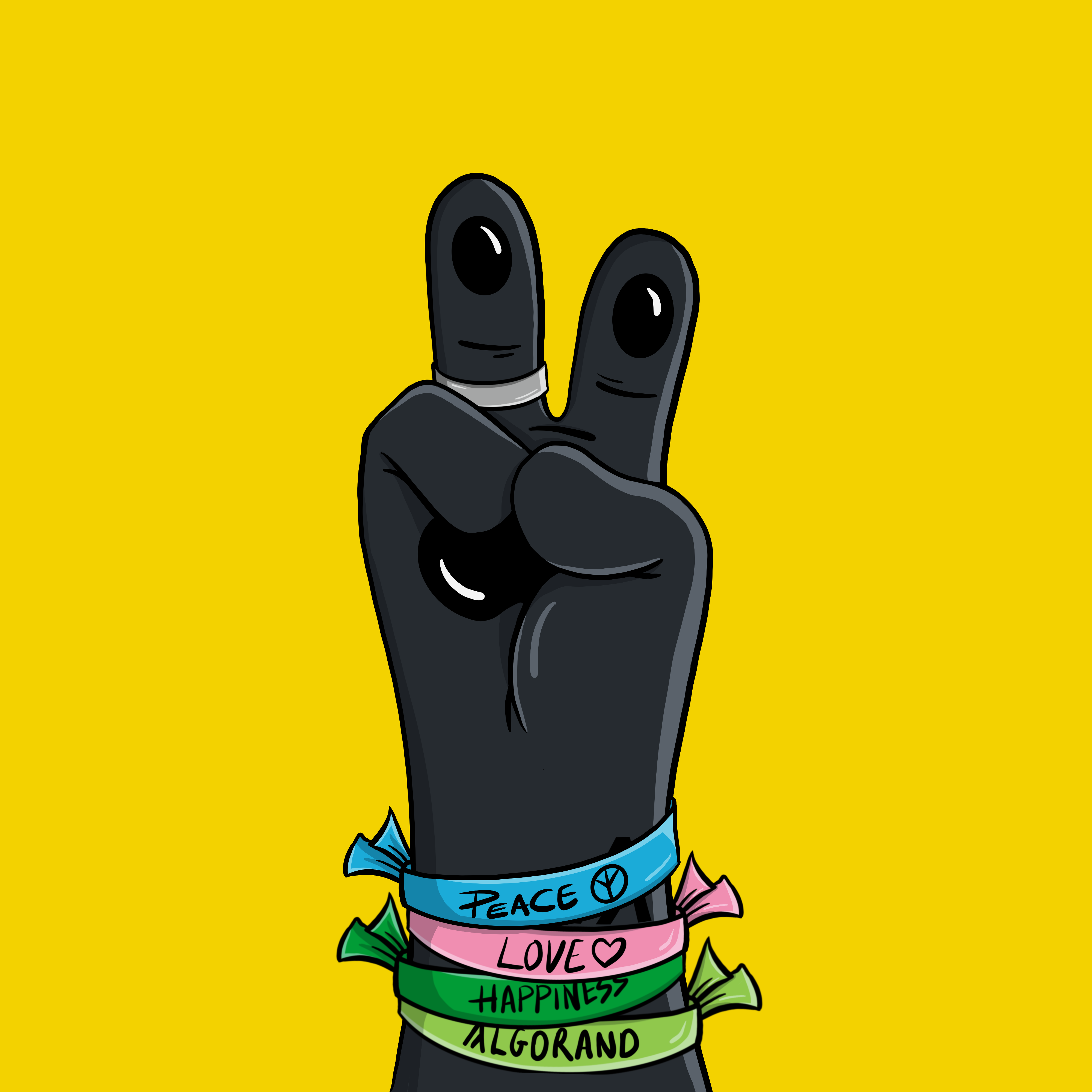 Peace,Love Bears! #030 NFT on Algorand