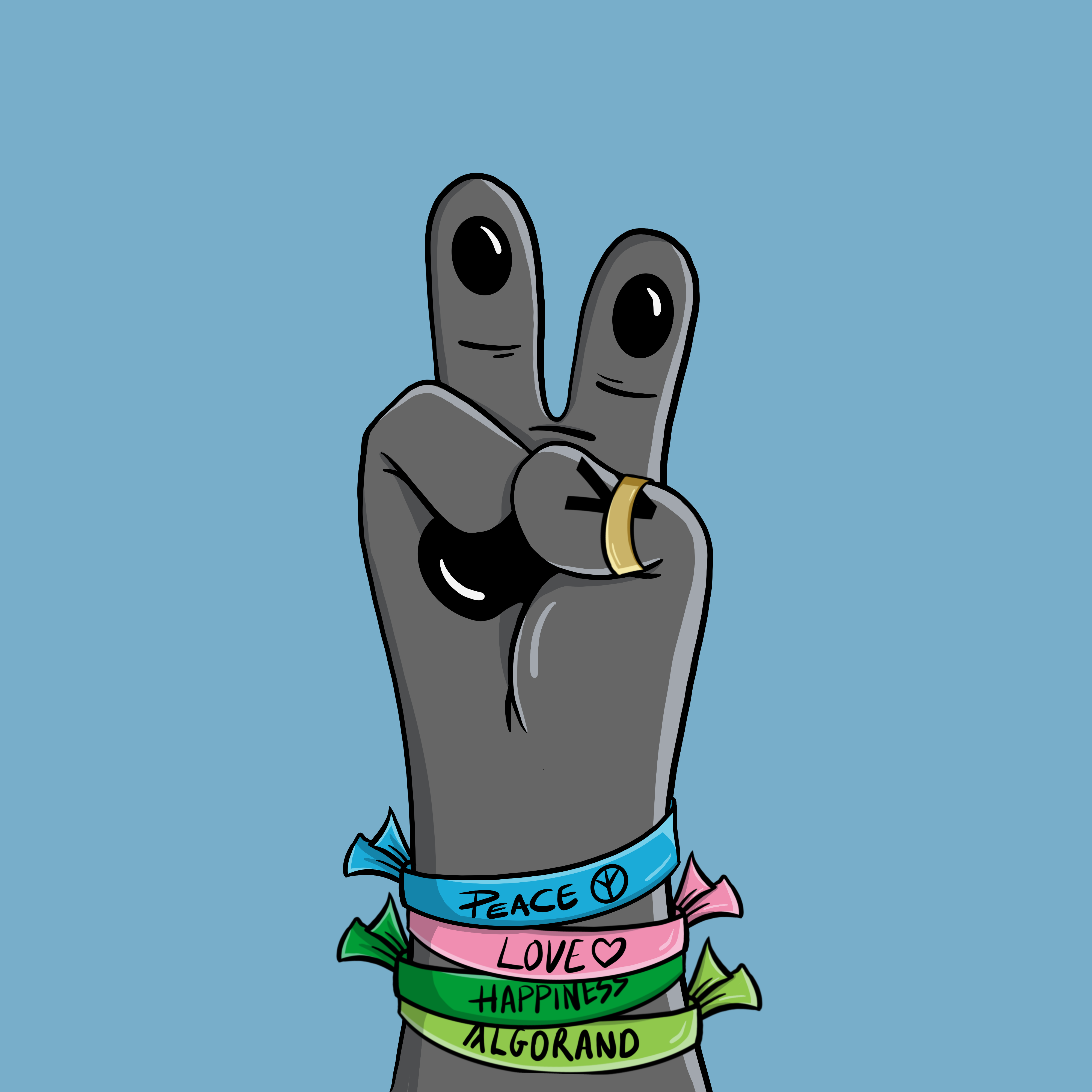Peace,Love Bears! #309 NFT on Algorand