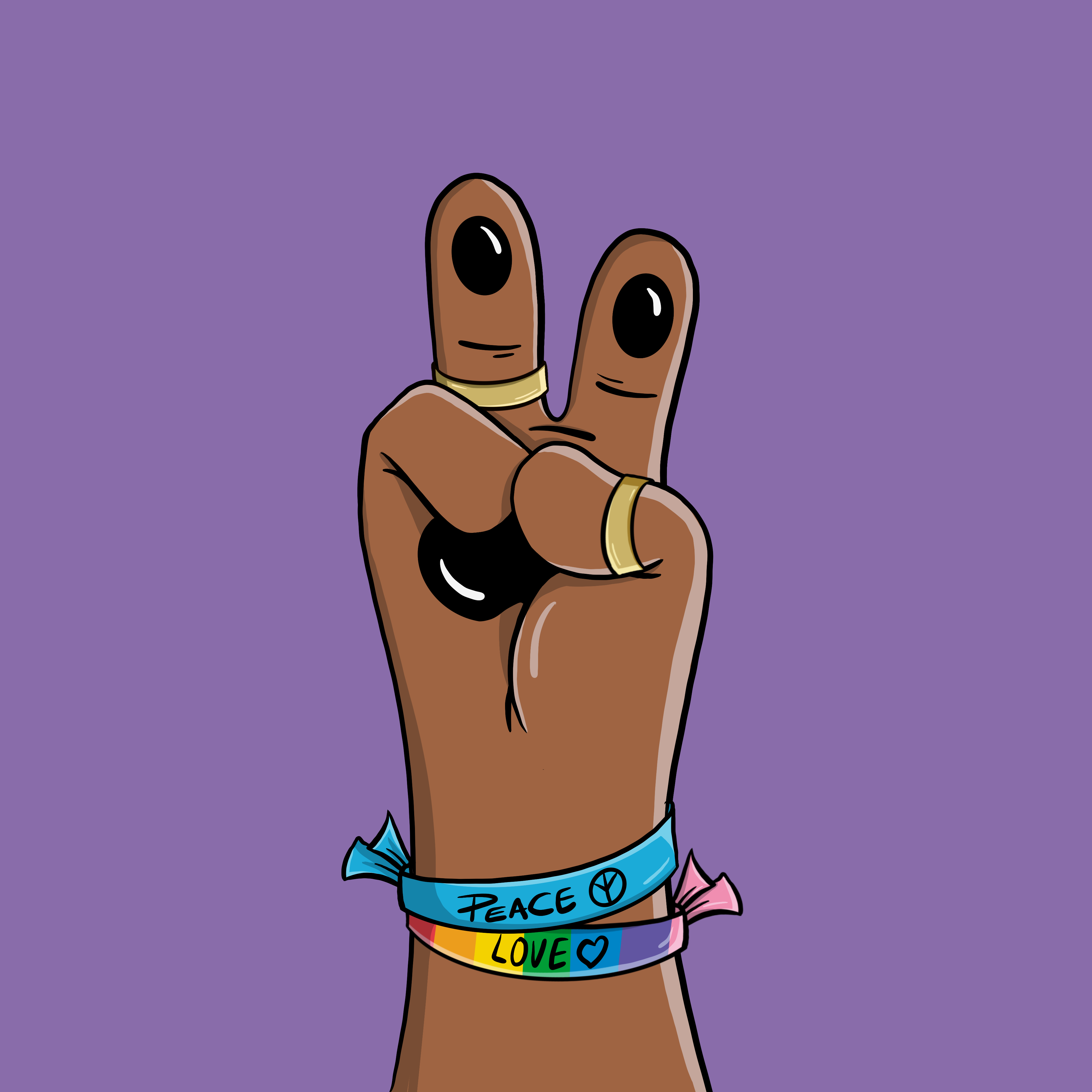 Peace,Love Bears! #322 NFT on Algorand