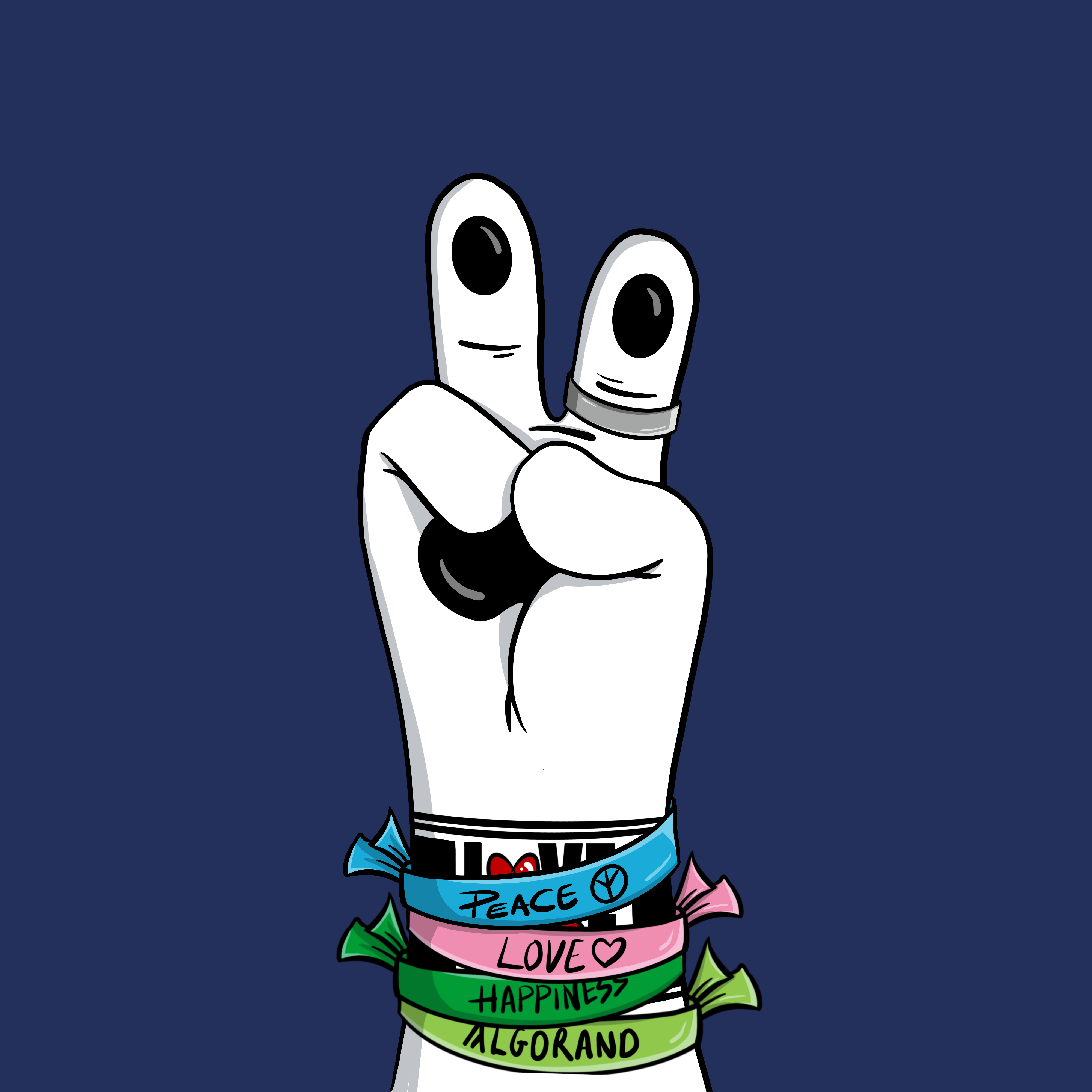 Peace,Love Bears! #326 NFT on Algorand