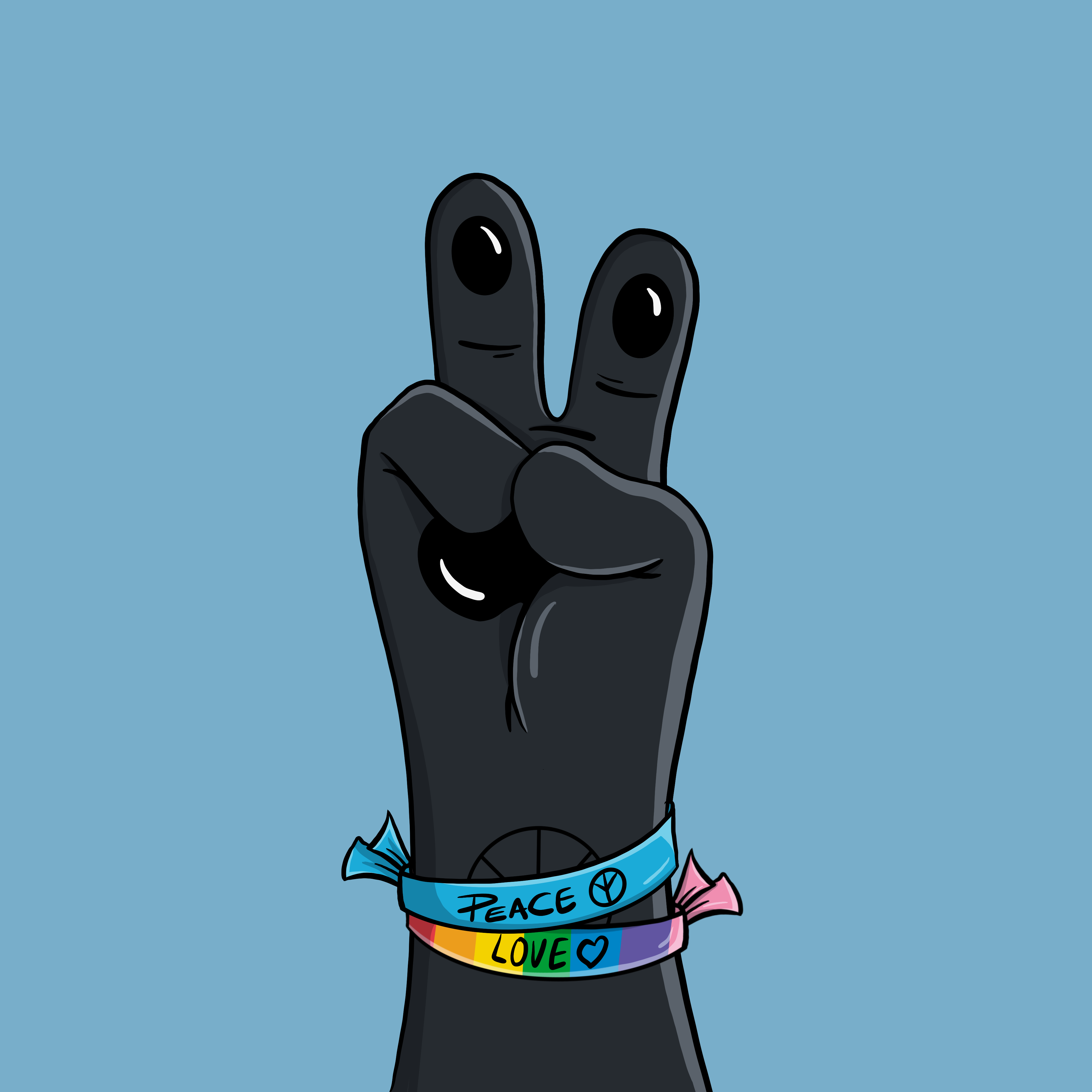 Peace,Love Bears! #358 NFT on Algorand
